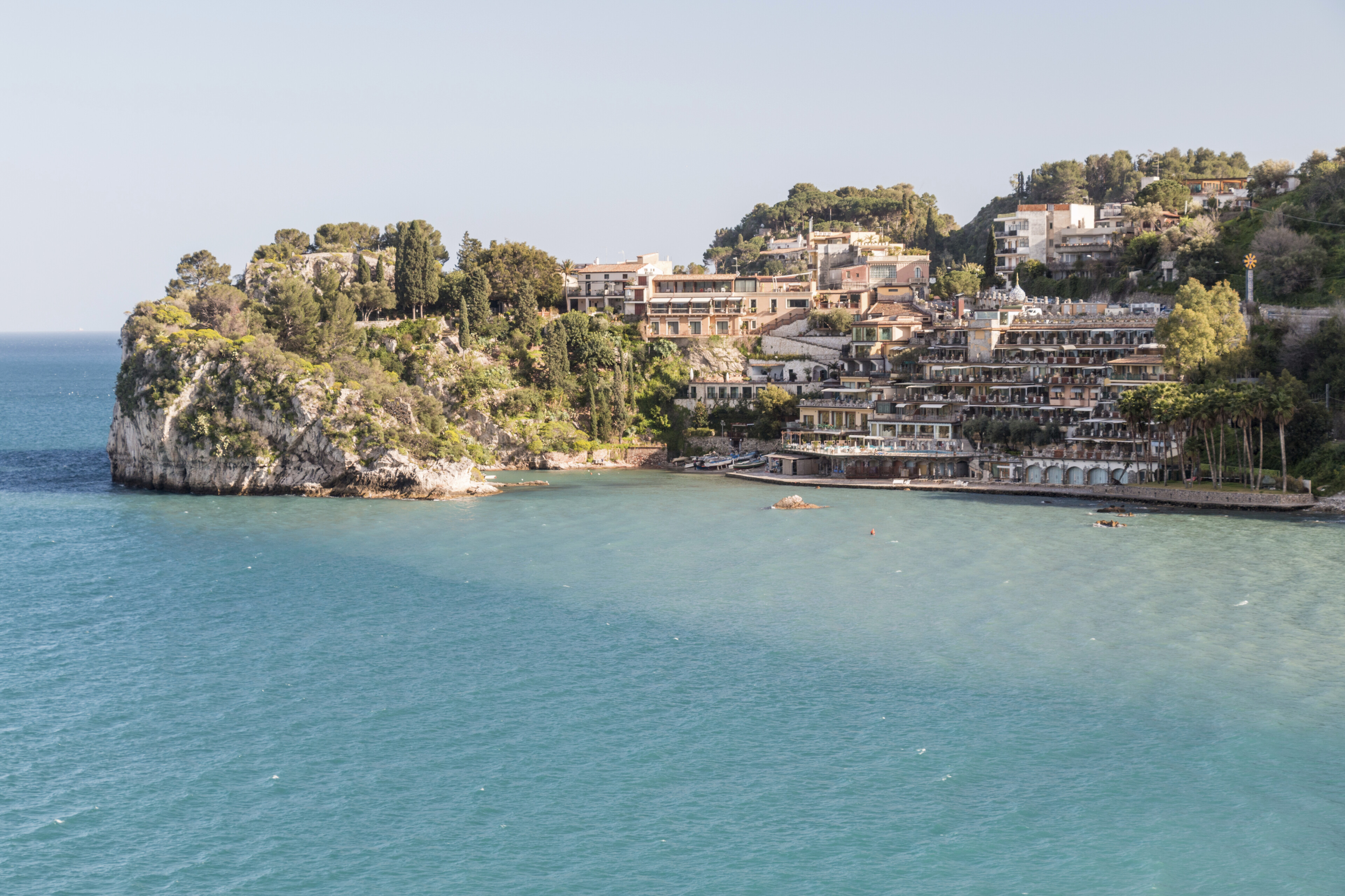 Bucht von Giardini Naxos, Italien