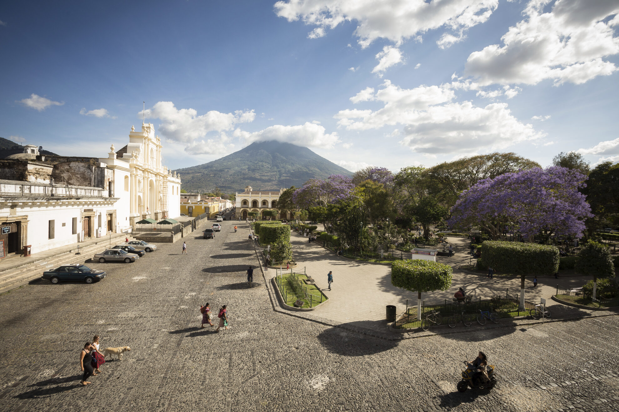 Puerto Quetzal Platz in Antigua, Guatemala