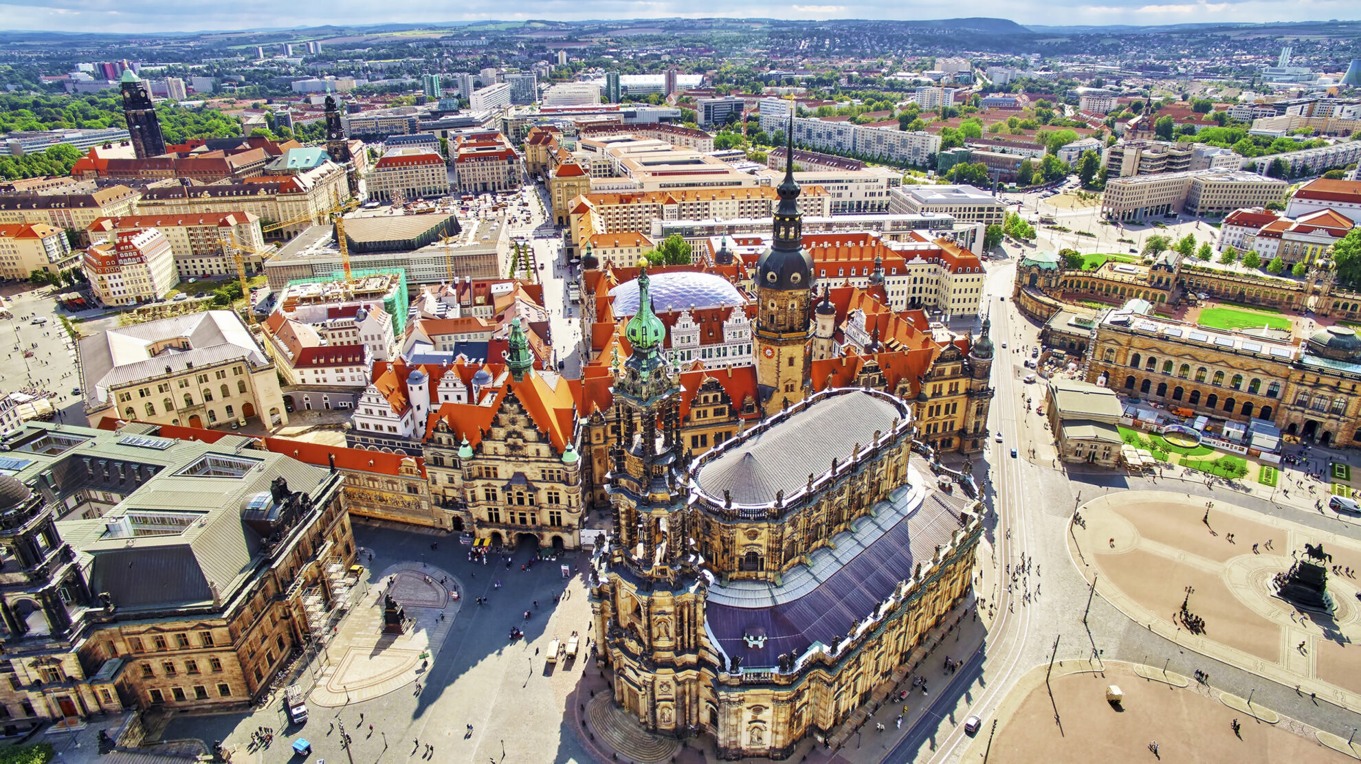 Altstadt von Dresden, Deutschland