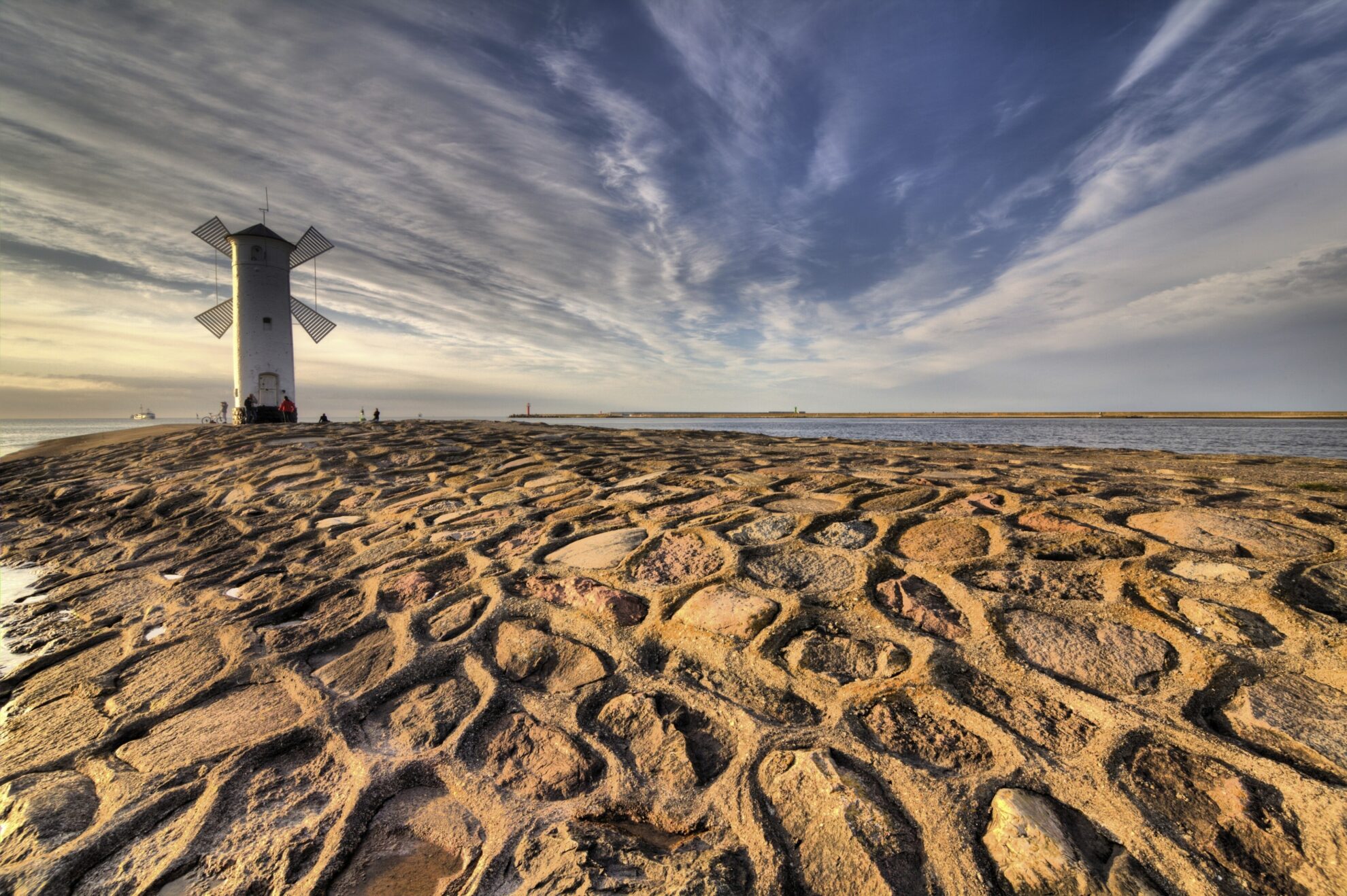 Strand von Swinemünde, Polen