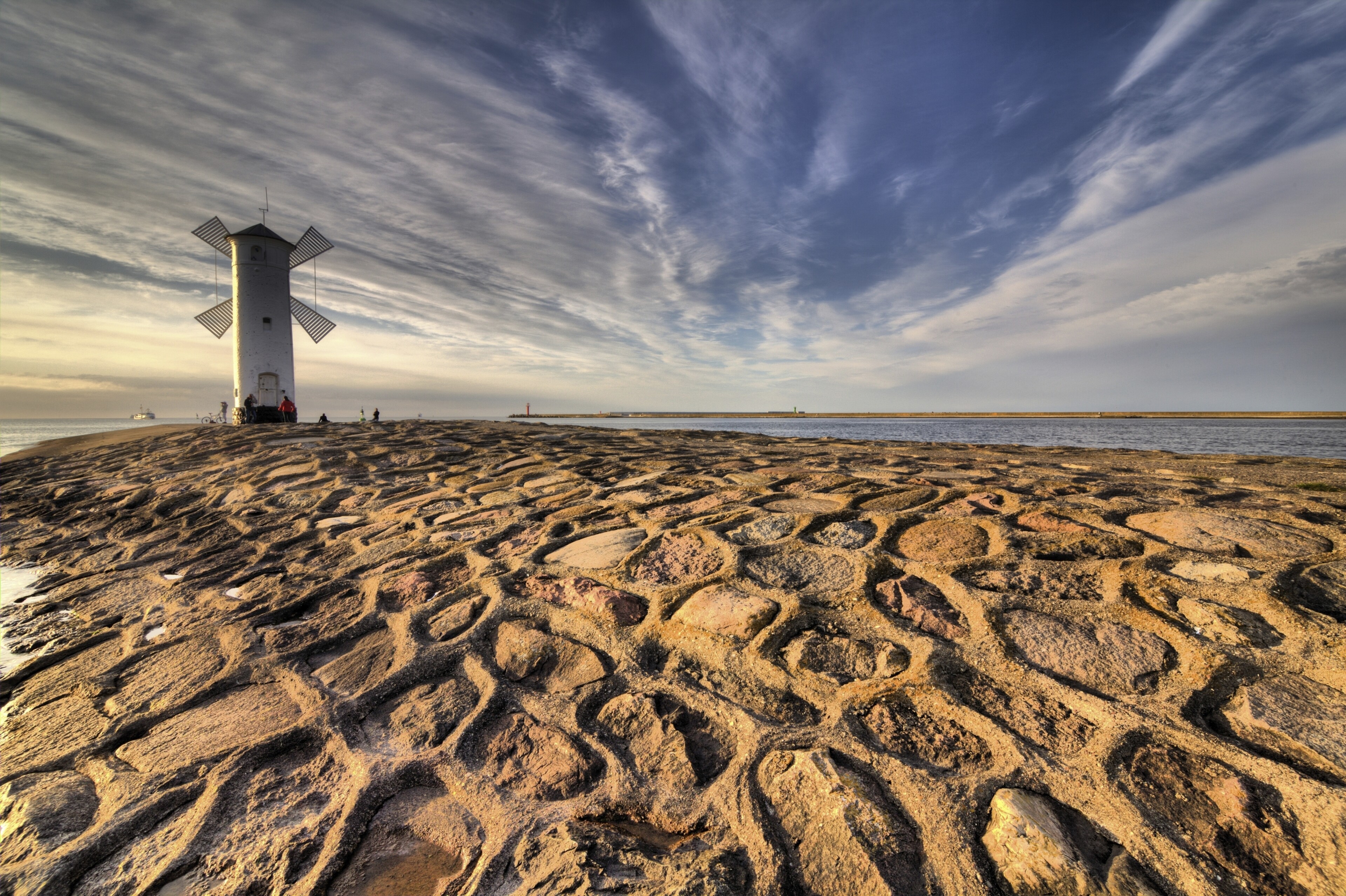 Strand von Swinemünde, Polen