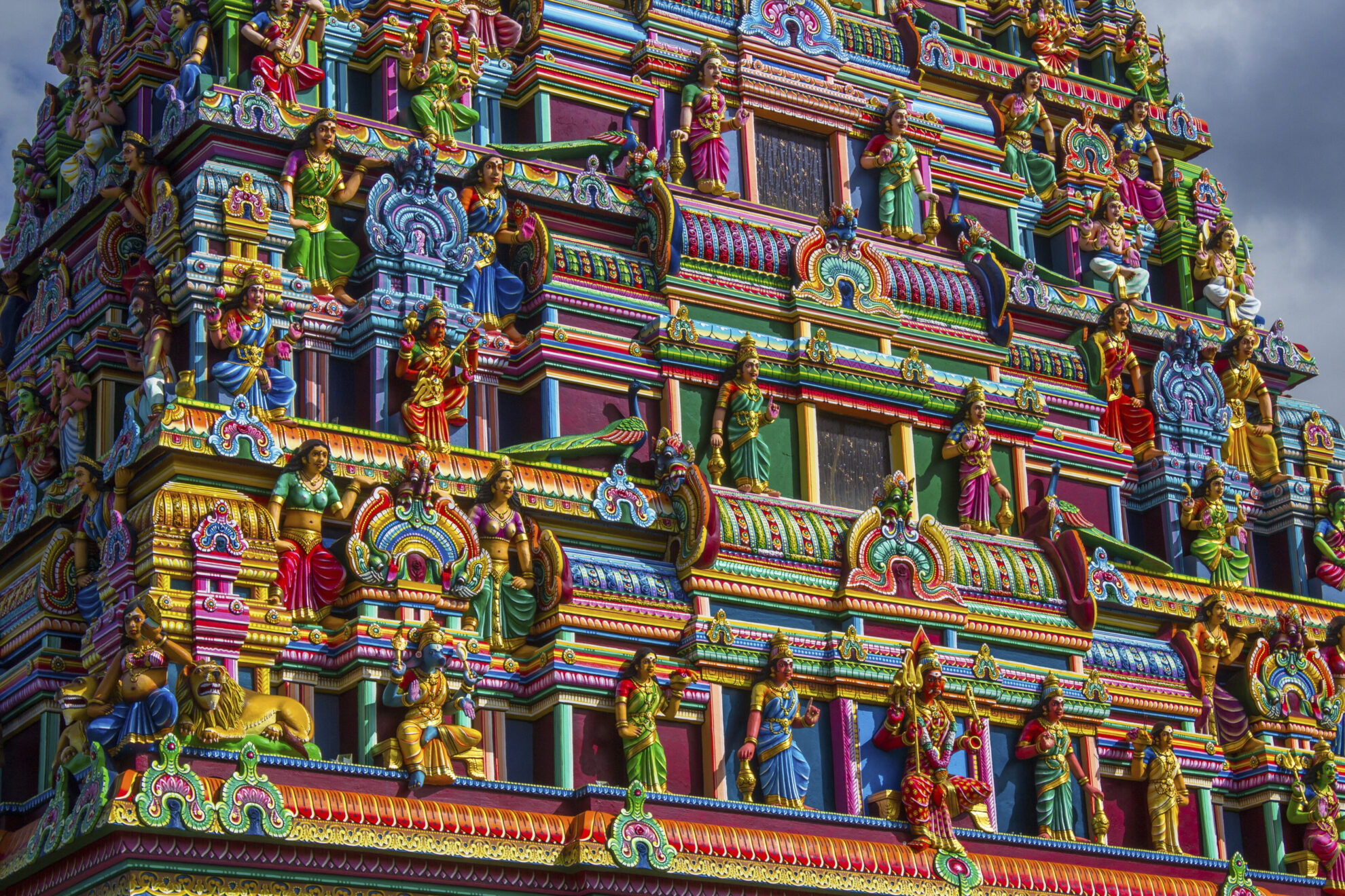 Hindu Tempel auf La Reunion
