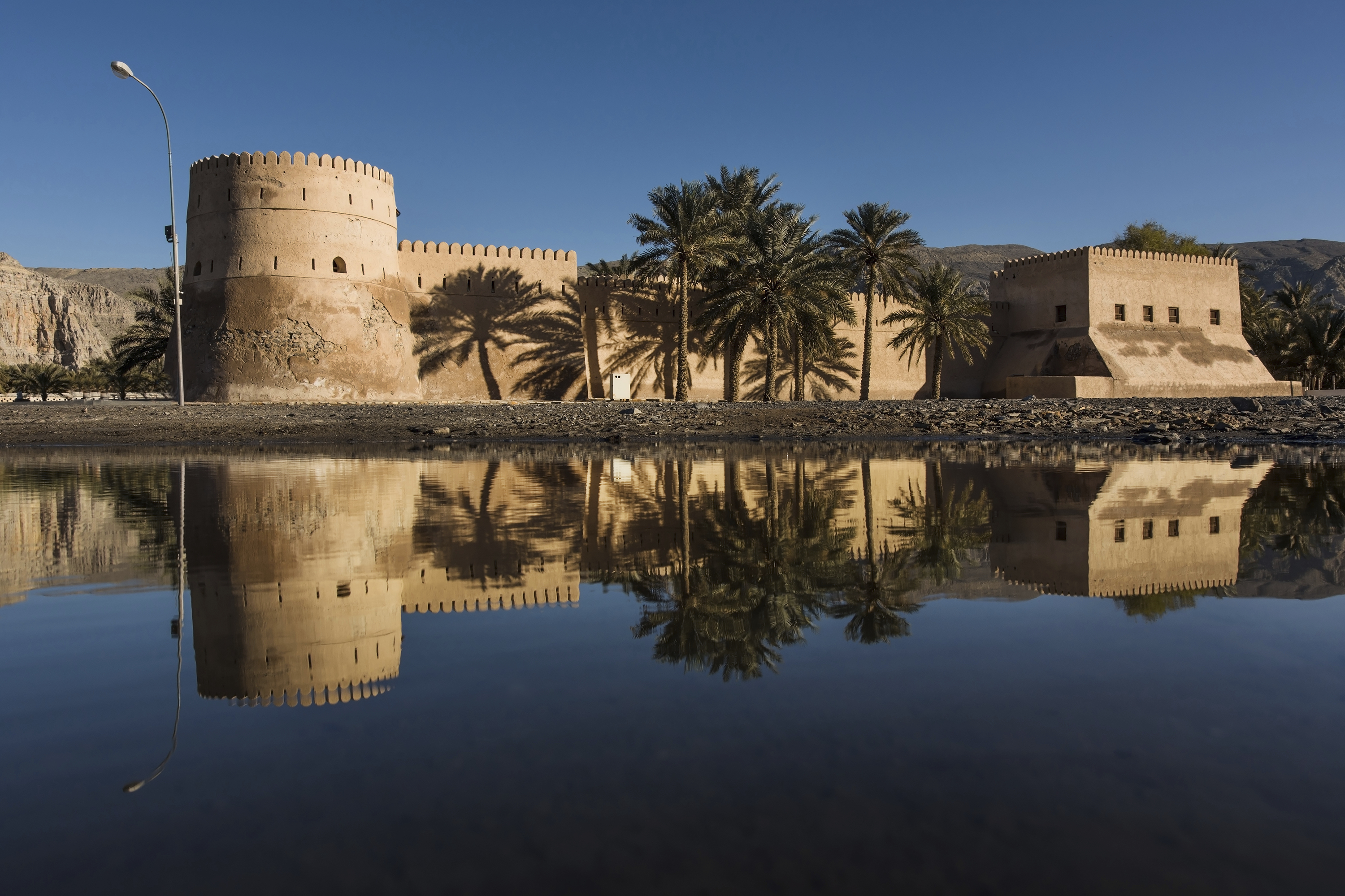 Schloss in Khasab, Oman