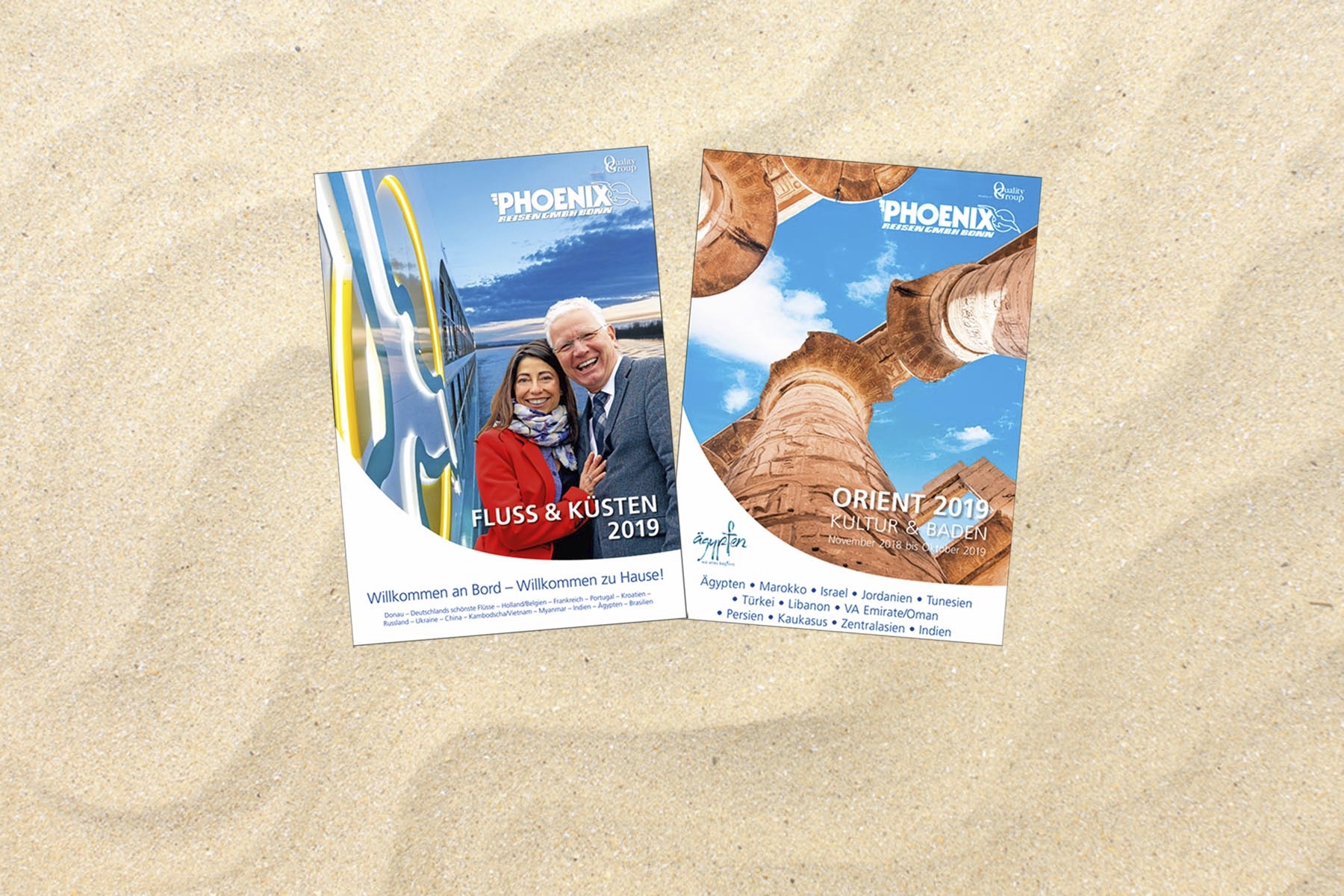 Neue Kataloge für 2019 von Phoenix Reisen