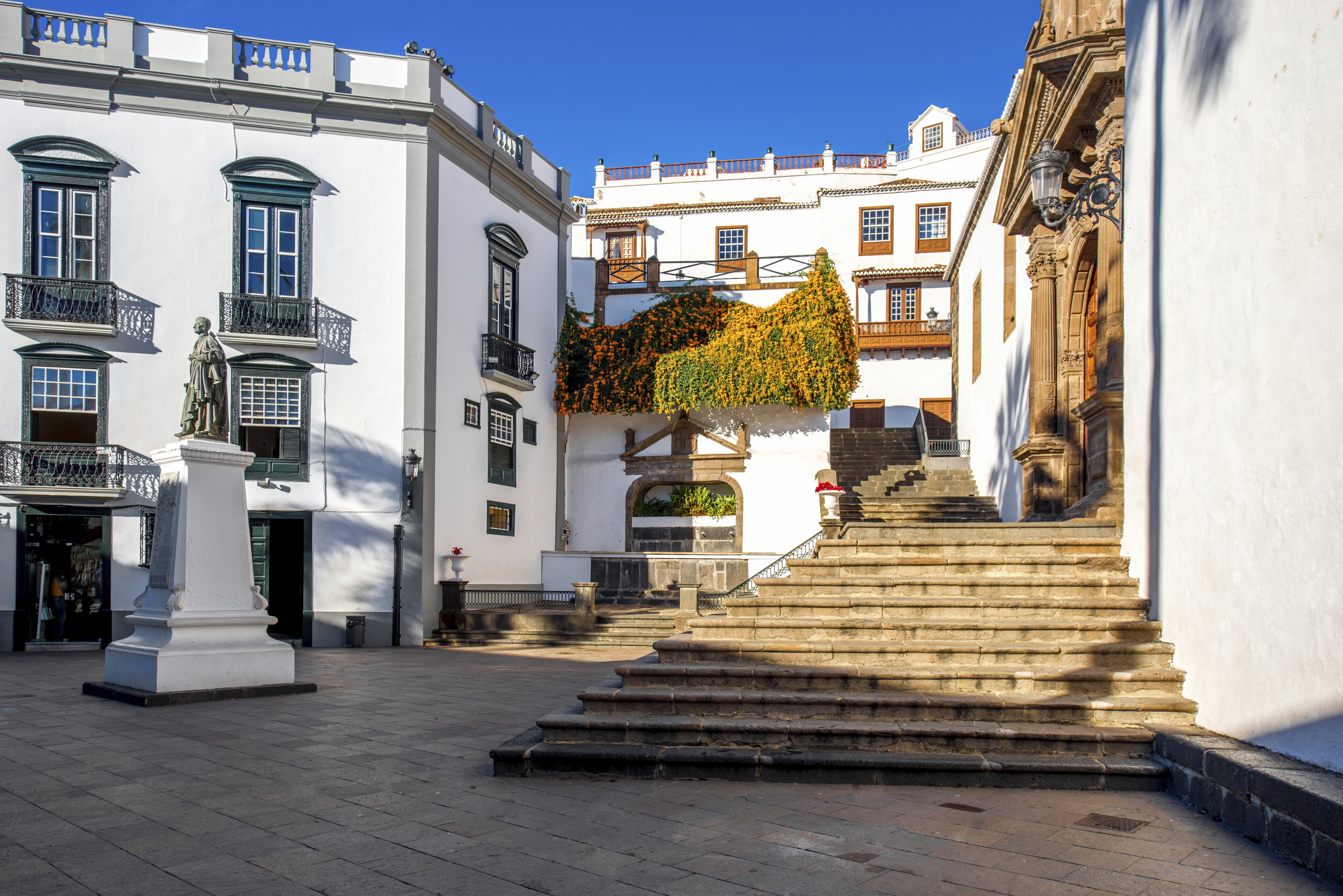 Platz in Santa Cruz de La Palma, Spanien