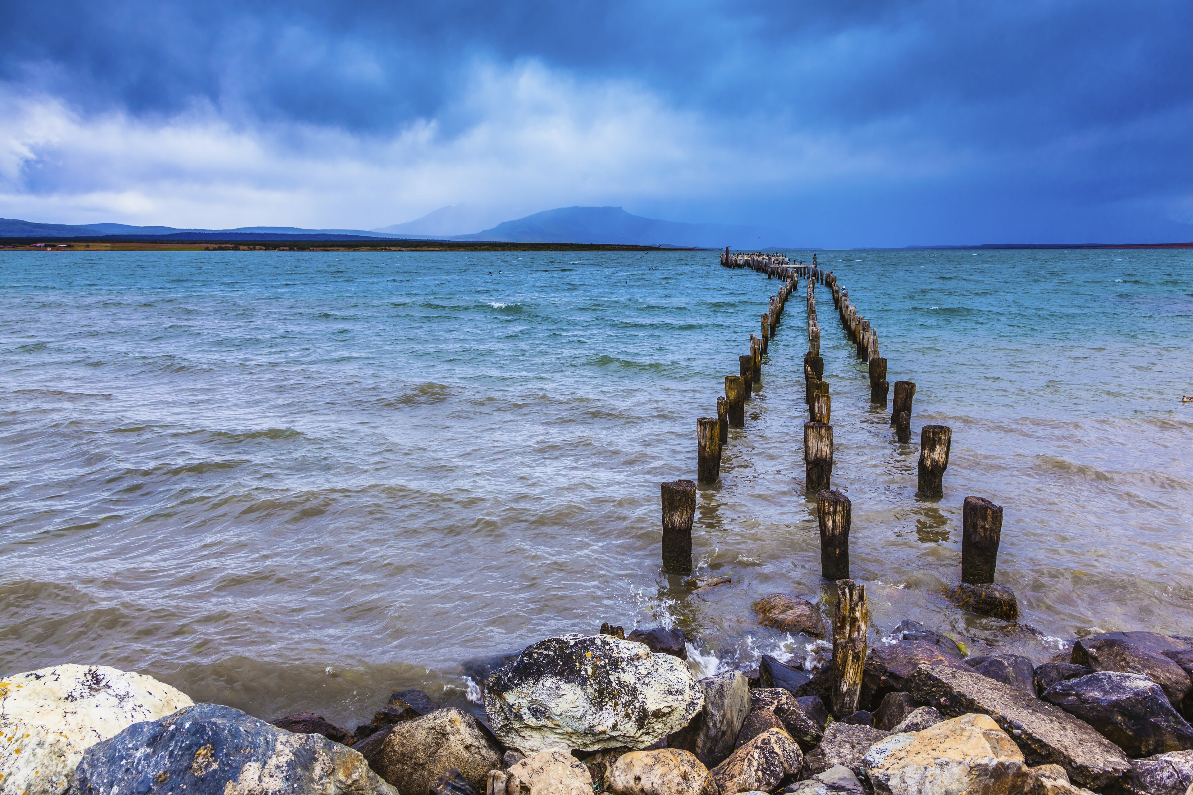 Blick auf das Meer vor Puntarenas, Costa Rica