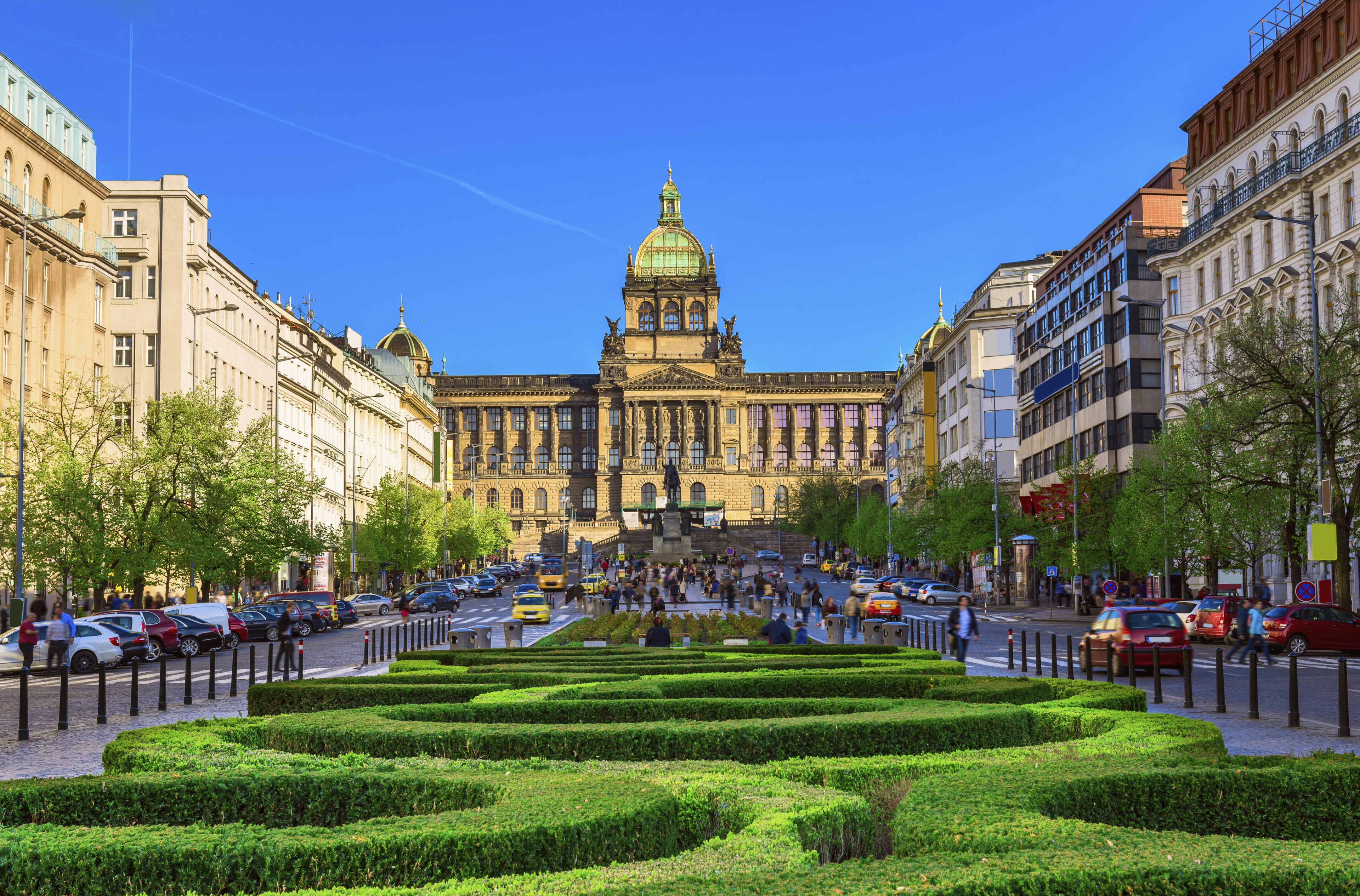Nationalplatz in Prag, Tschechien