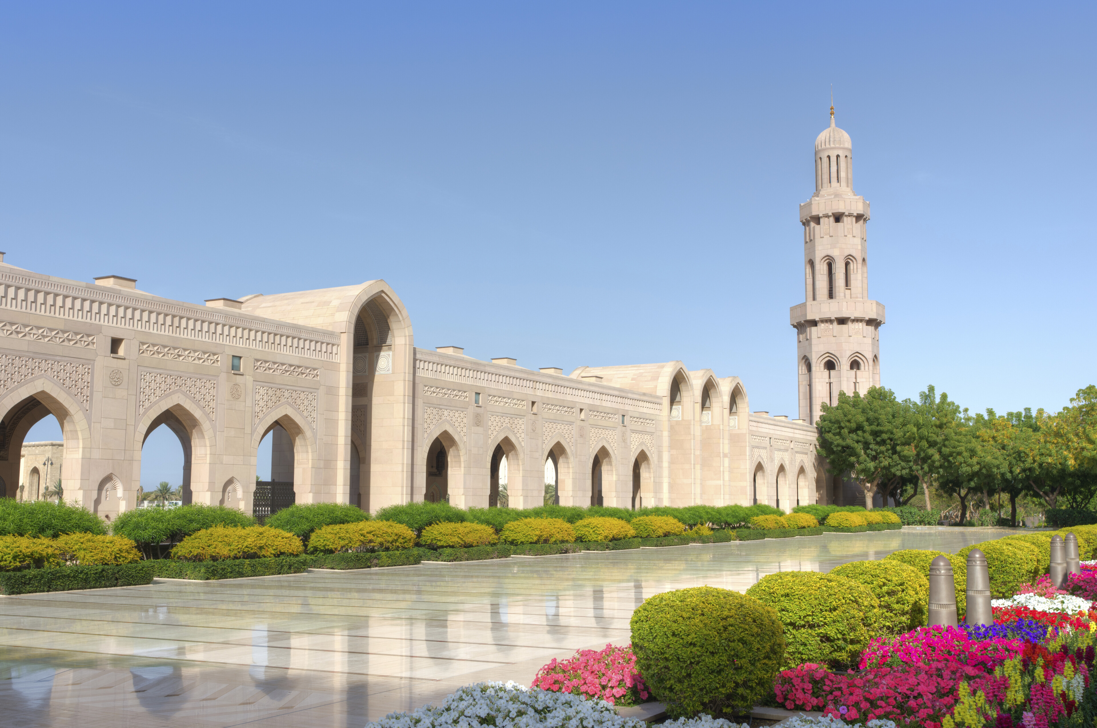 Die große Moschee von Muscat, Oman