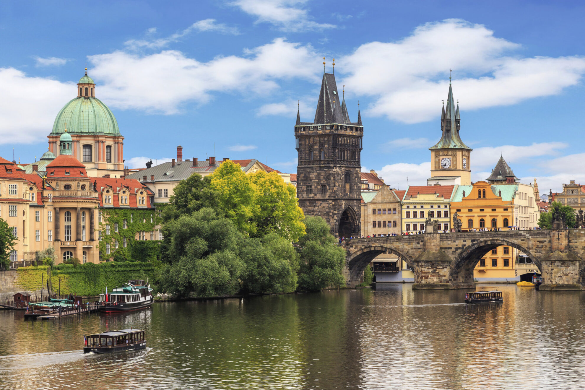 Karlsbrücke in Prag, Tschechien