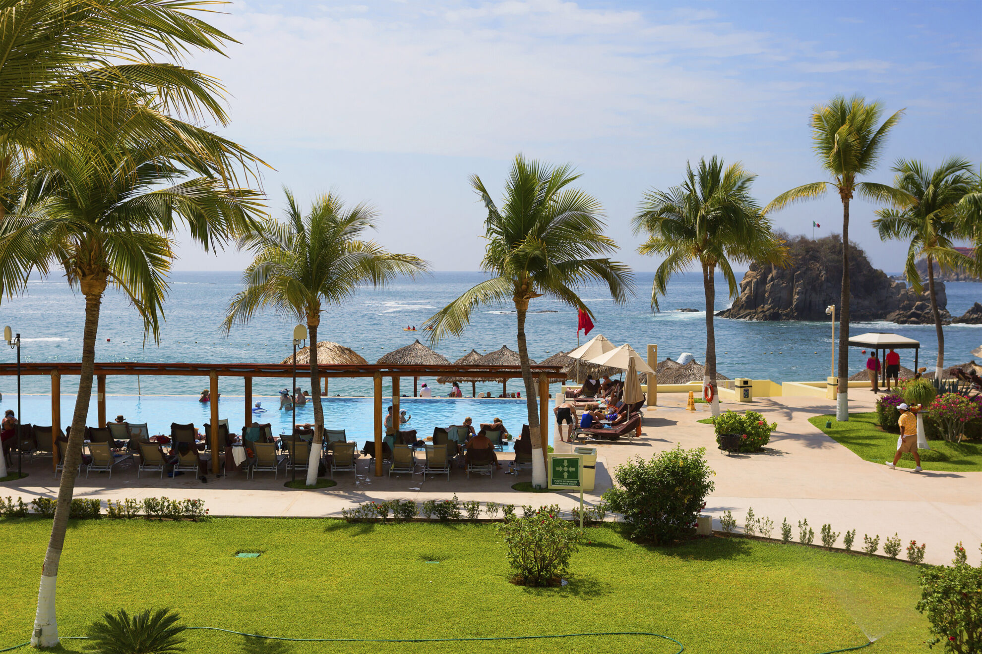 Huatuclo Bucht, Mexiko