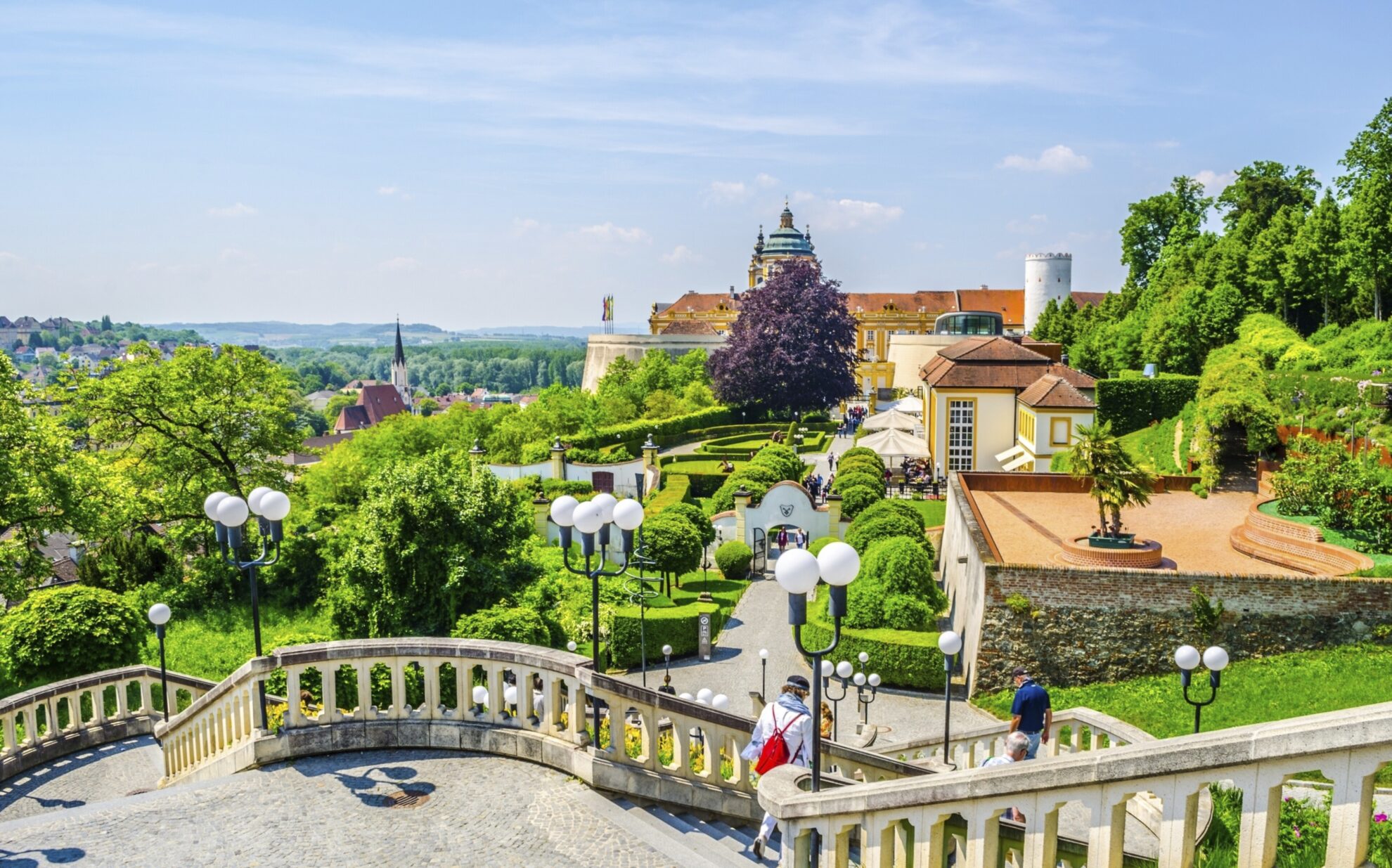 Stift Melk an der Donau, Österreich