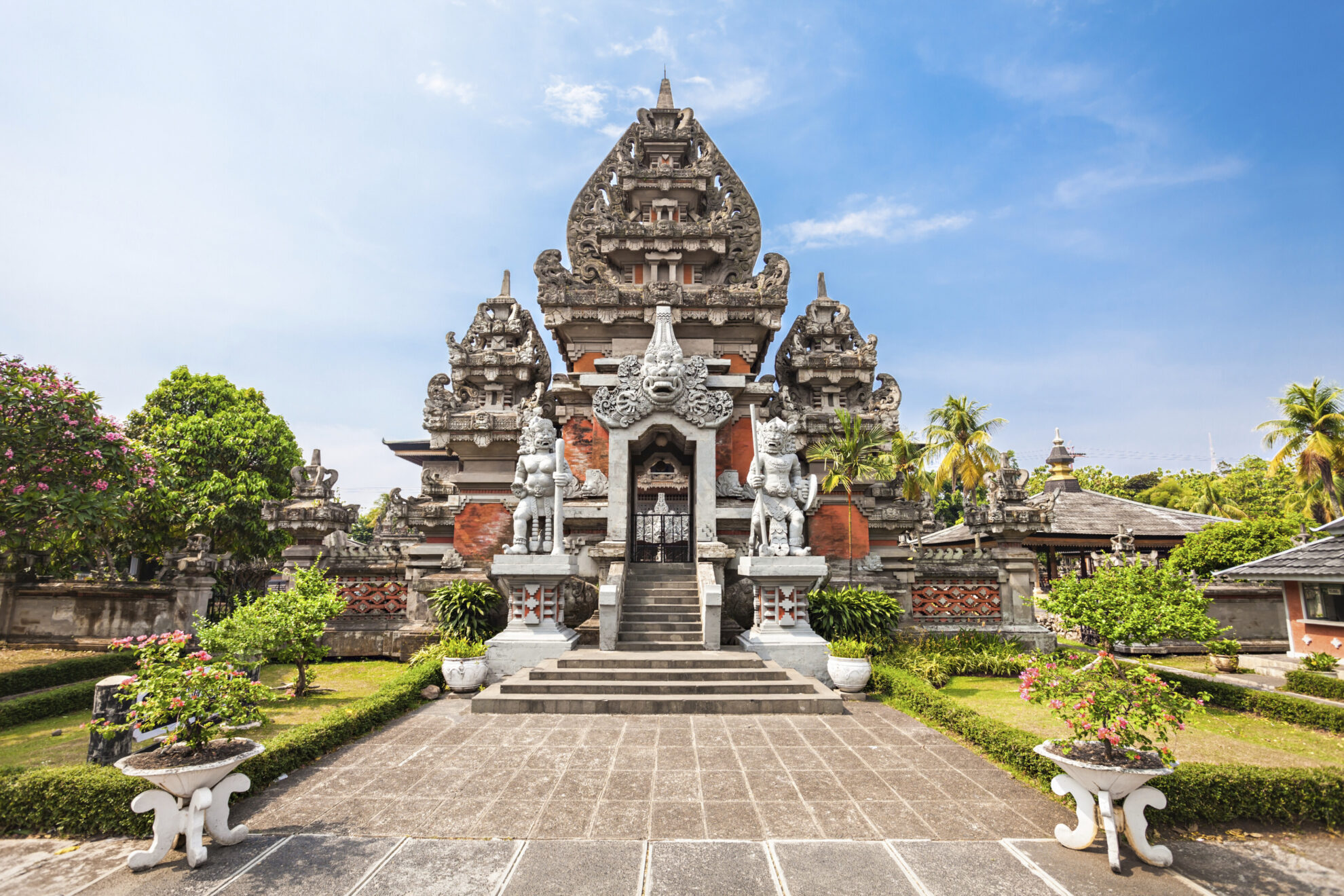 Museum im balinesischem Stil, Indonesien