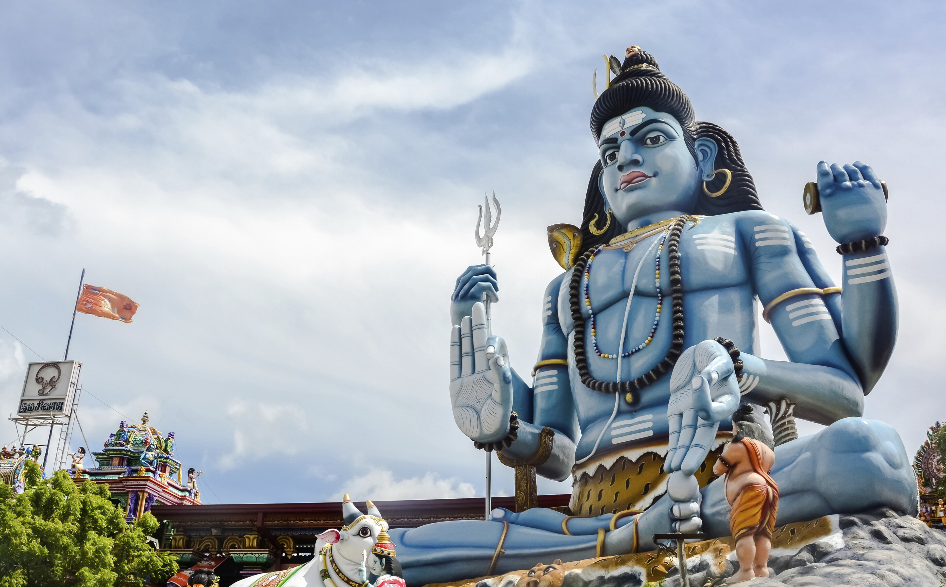 Shiva Statue in Trincomalee, Sri Lanka