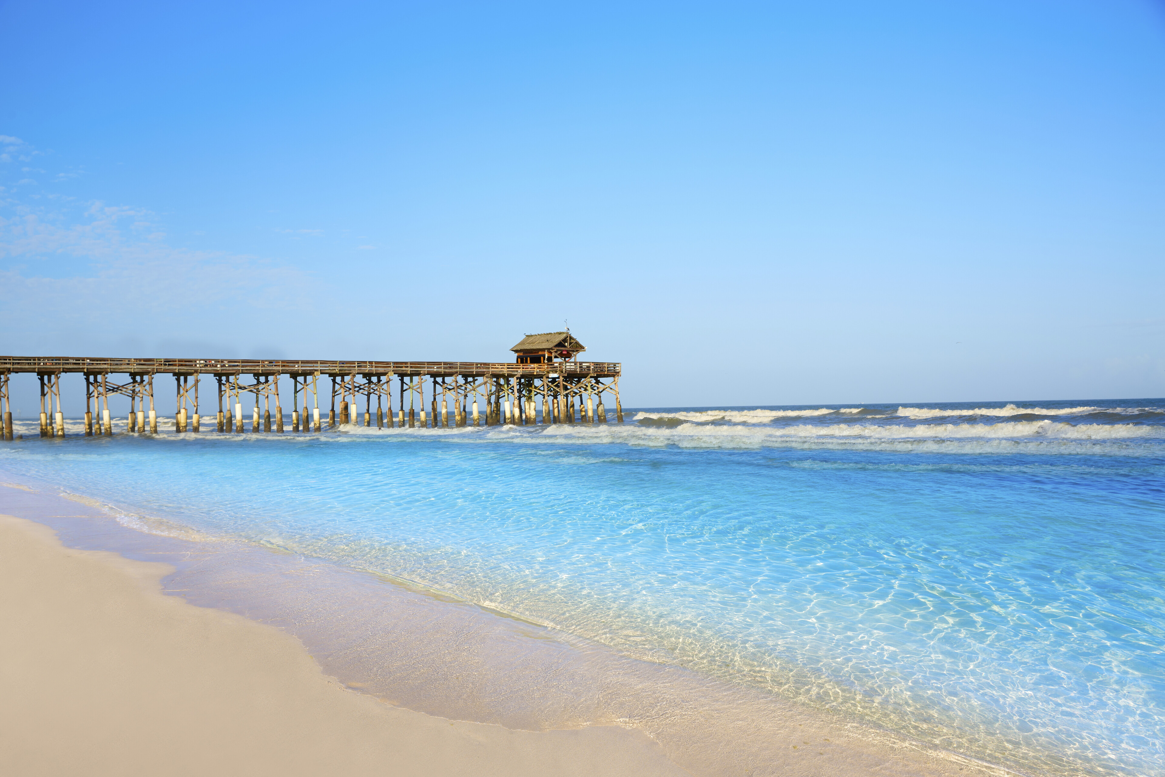 Cocoa Beach in Brevard Country, USA