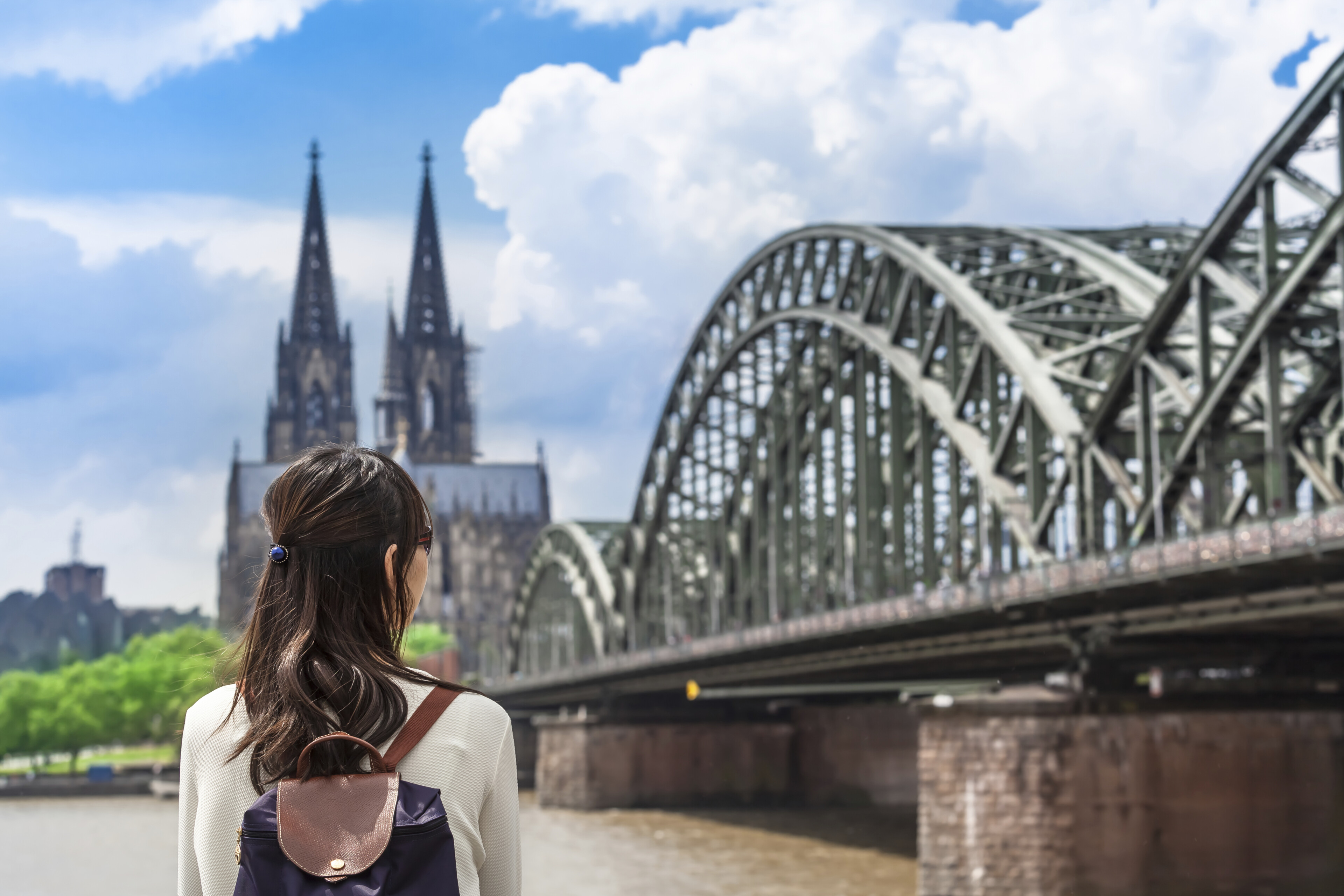 Rhein Panorama in Köln