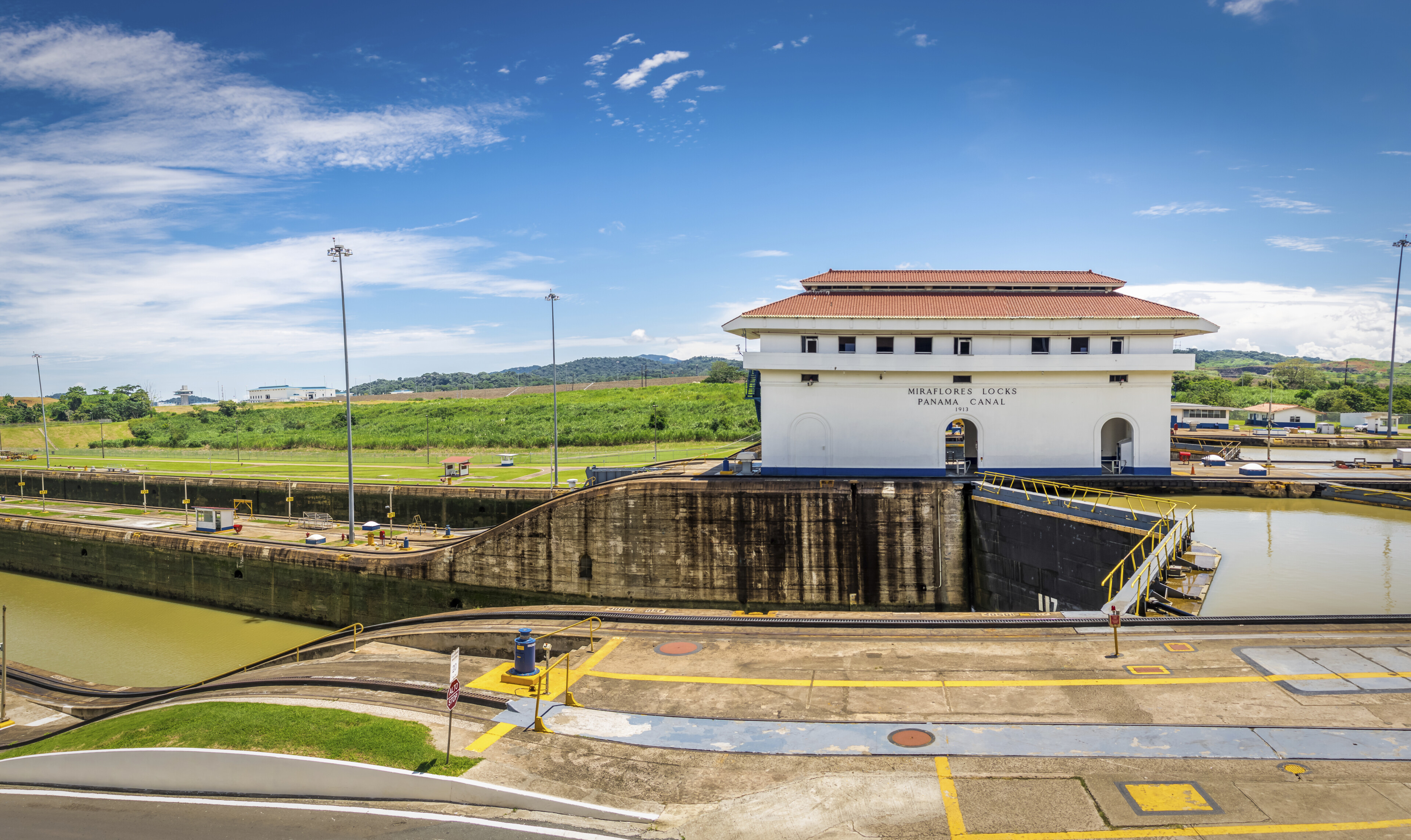 Miraflores, Schleuse