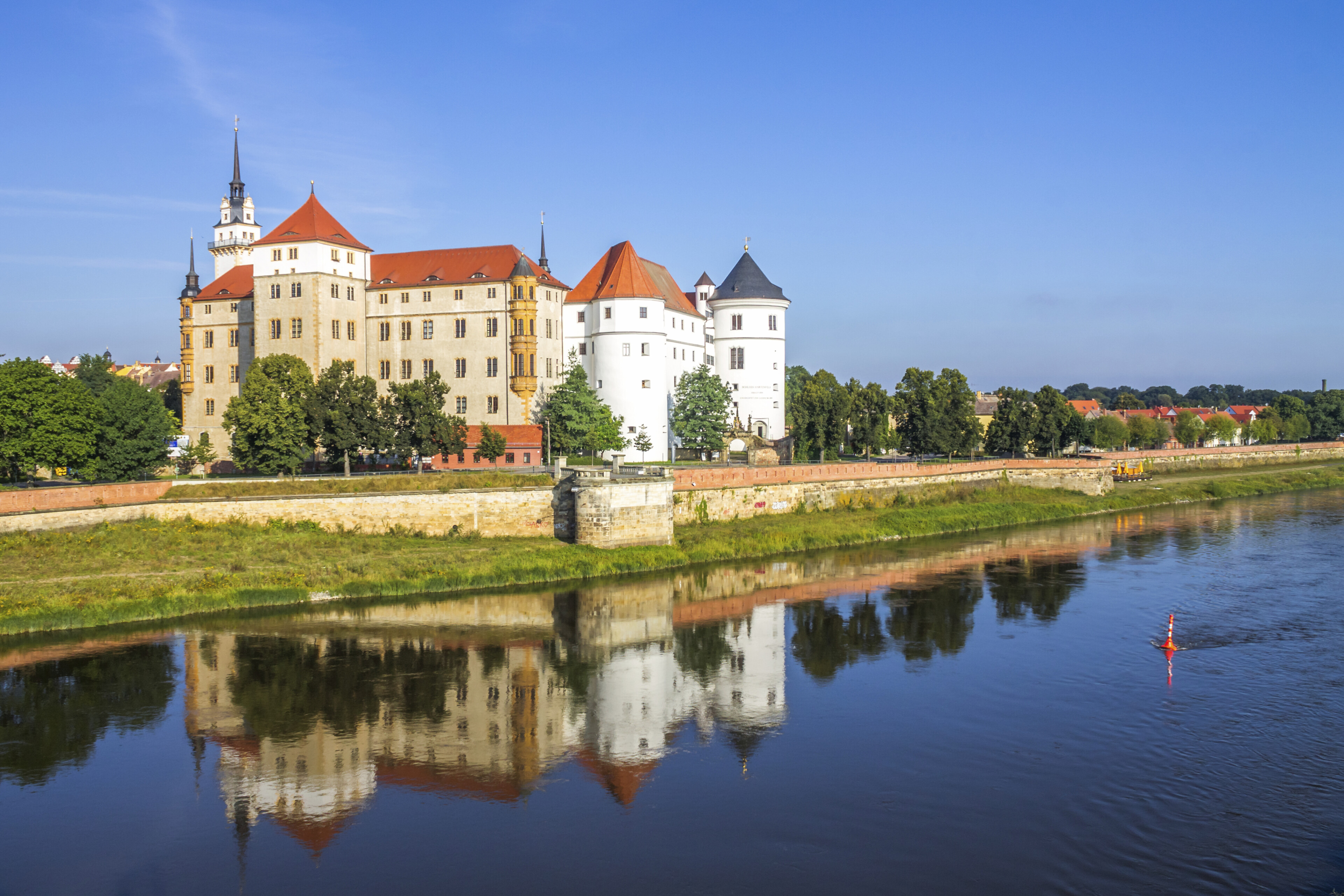 Schloss Hartenfels in Torgau, Deutschland