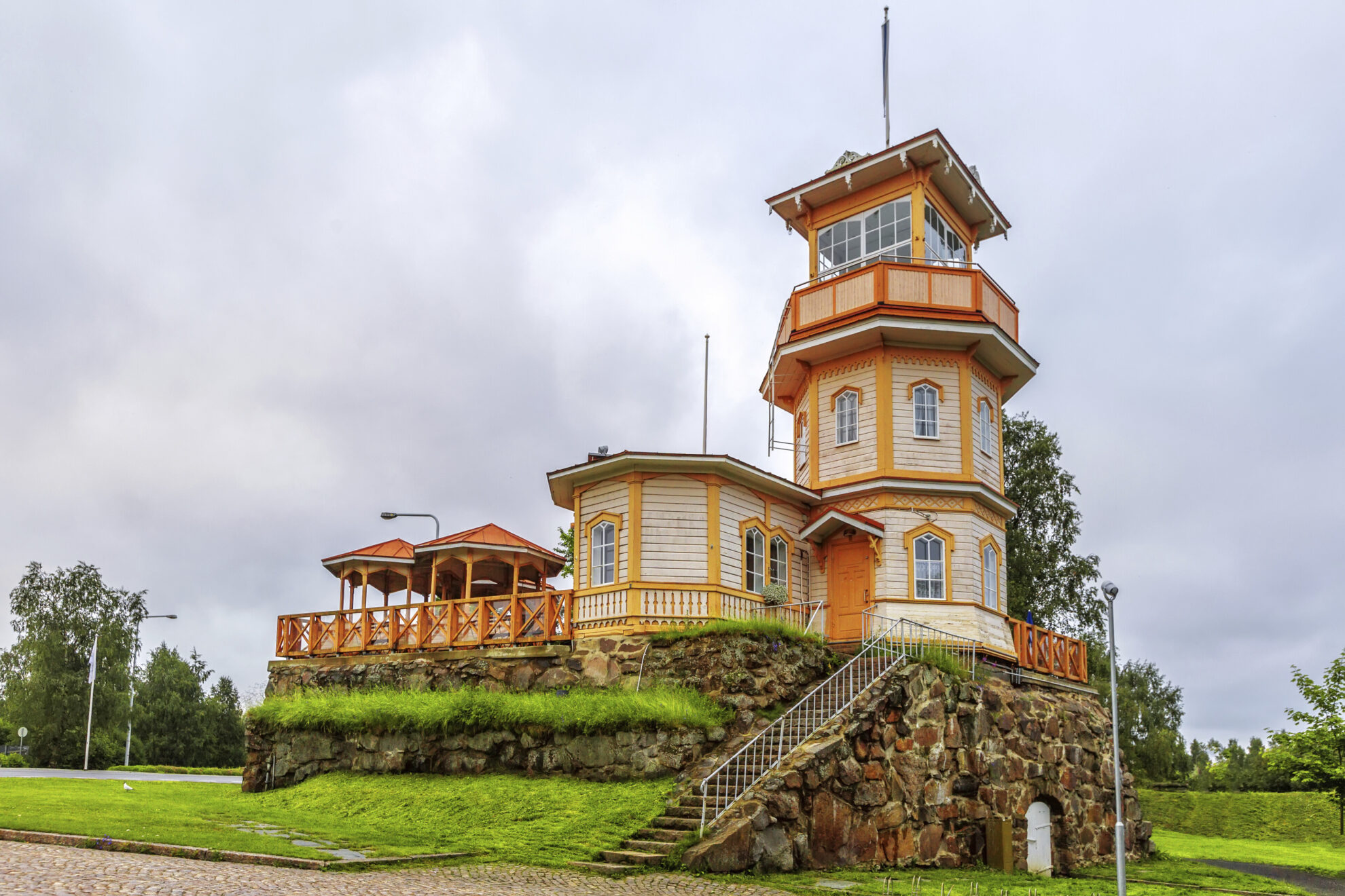 Schloss Oulun Linna in Oulu, Finnland
