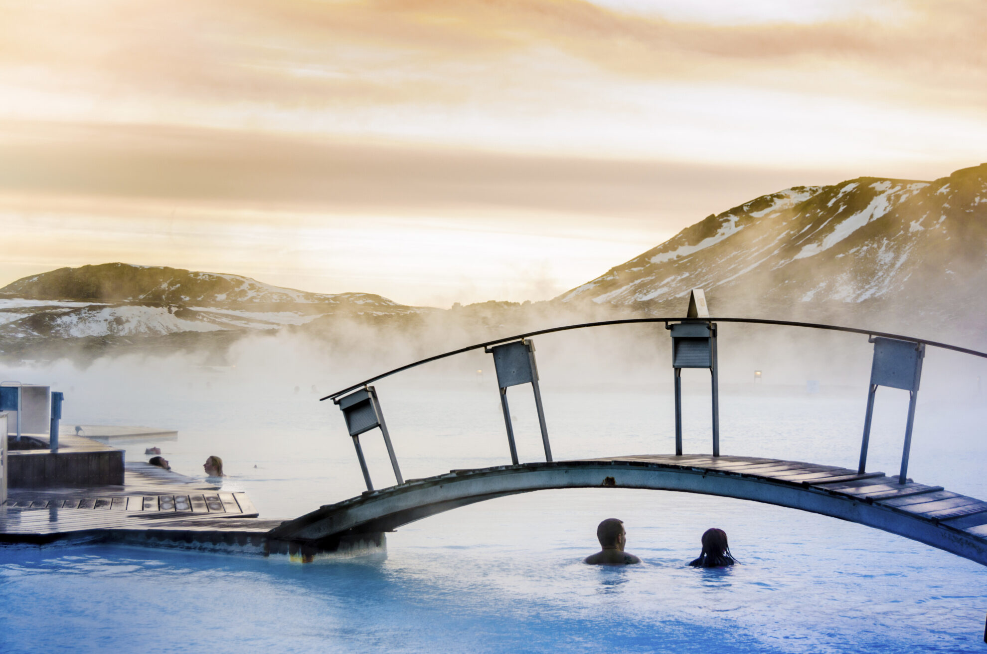 Die Blaue Lagune bei Reykjavik, Island