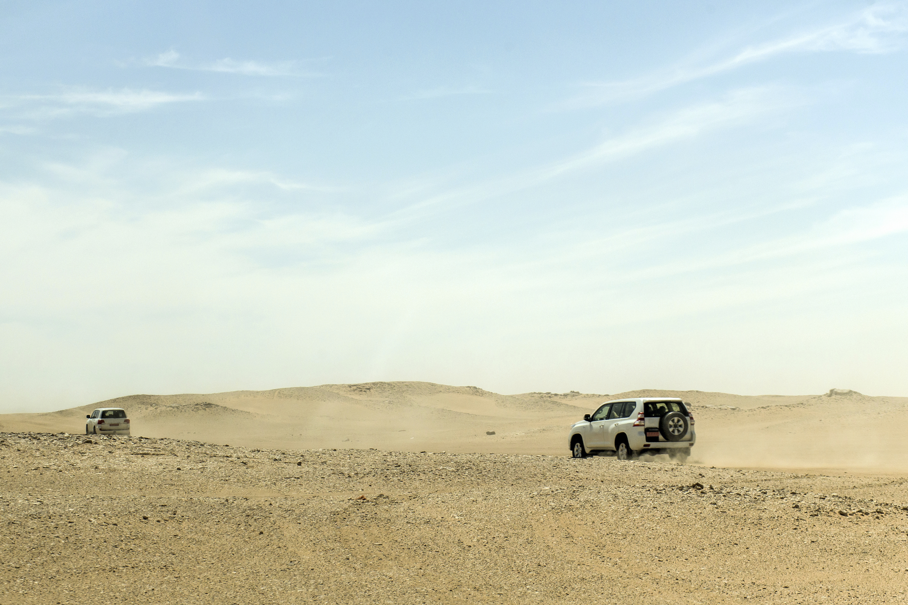 Salalah, Fahrt im Geländewagen