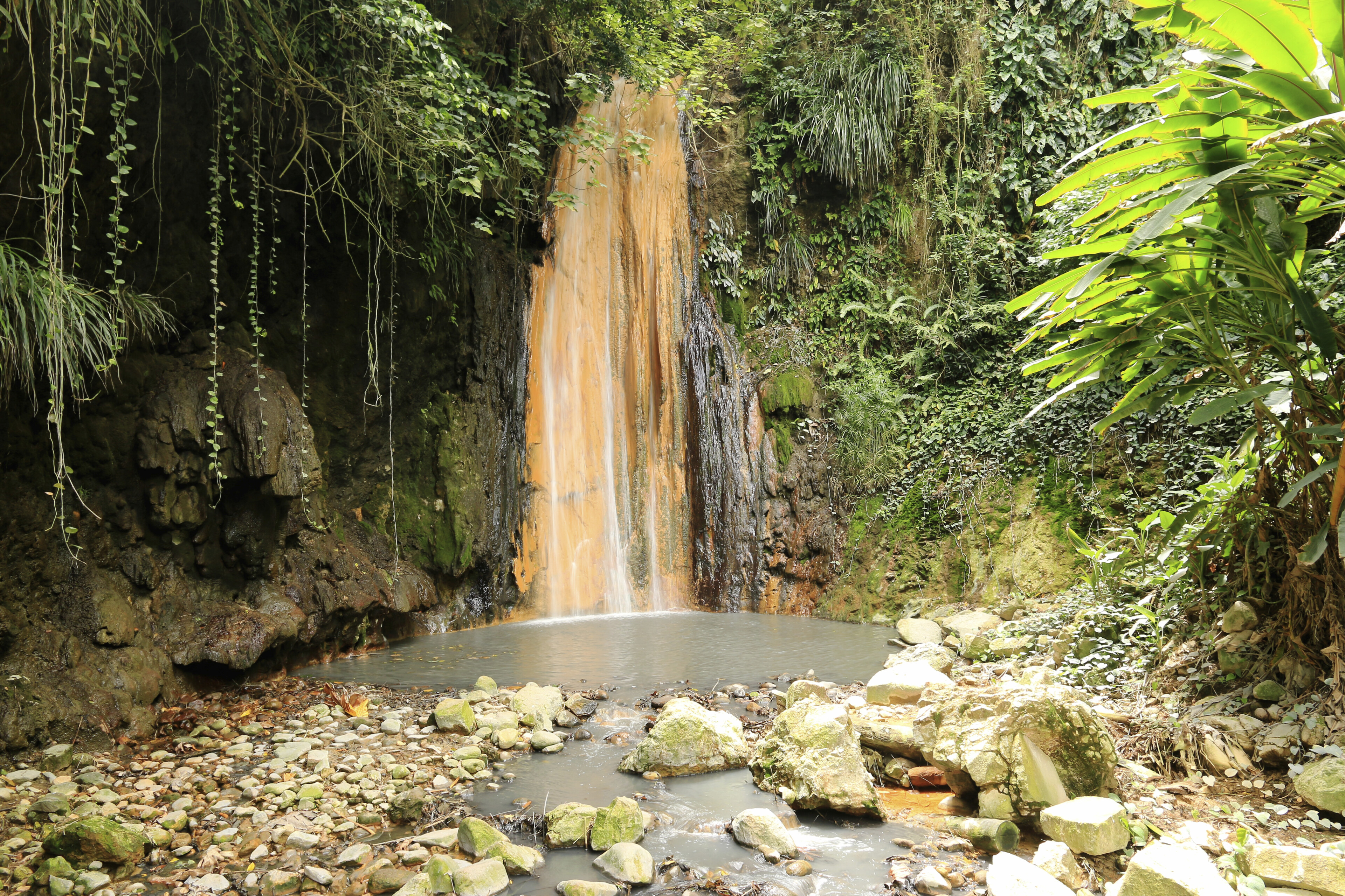 Diamond Wasserfall in Soufrière, St. Lucia