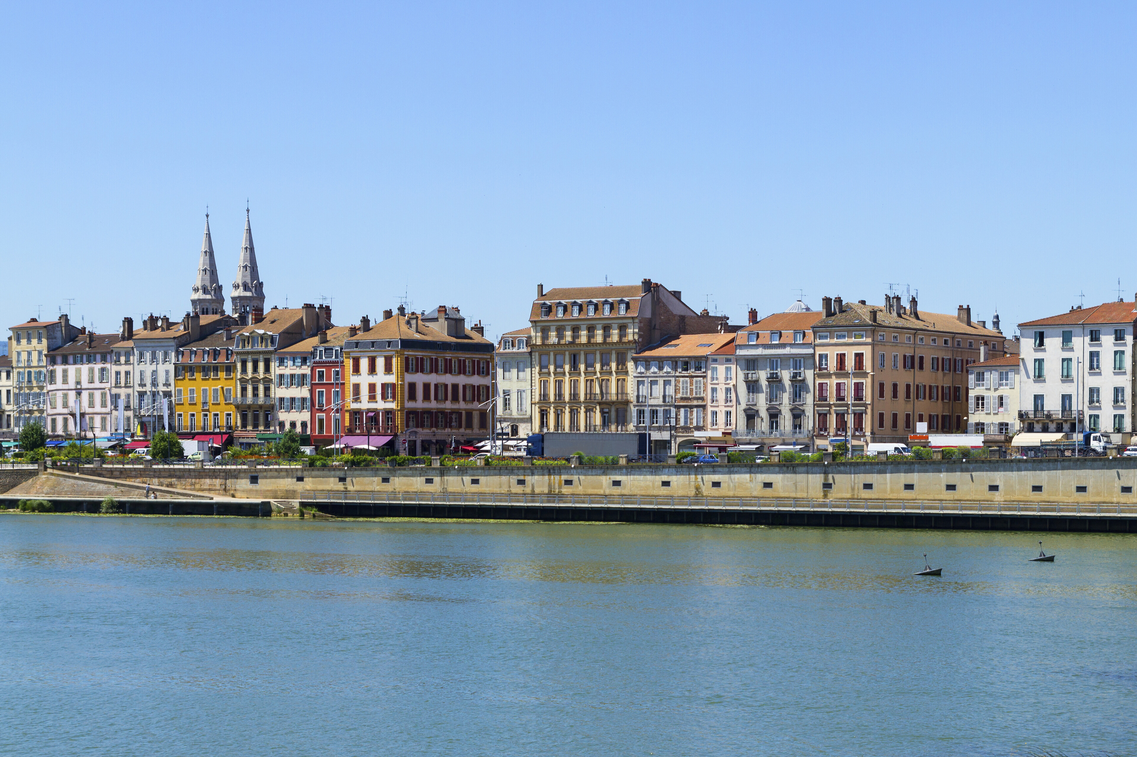 Panorama von Macon, Frankreich