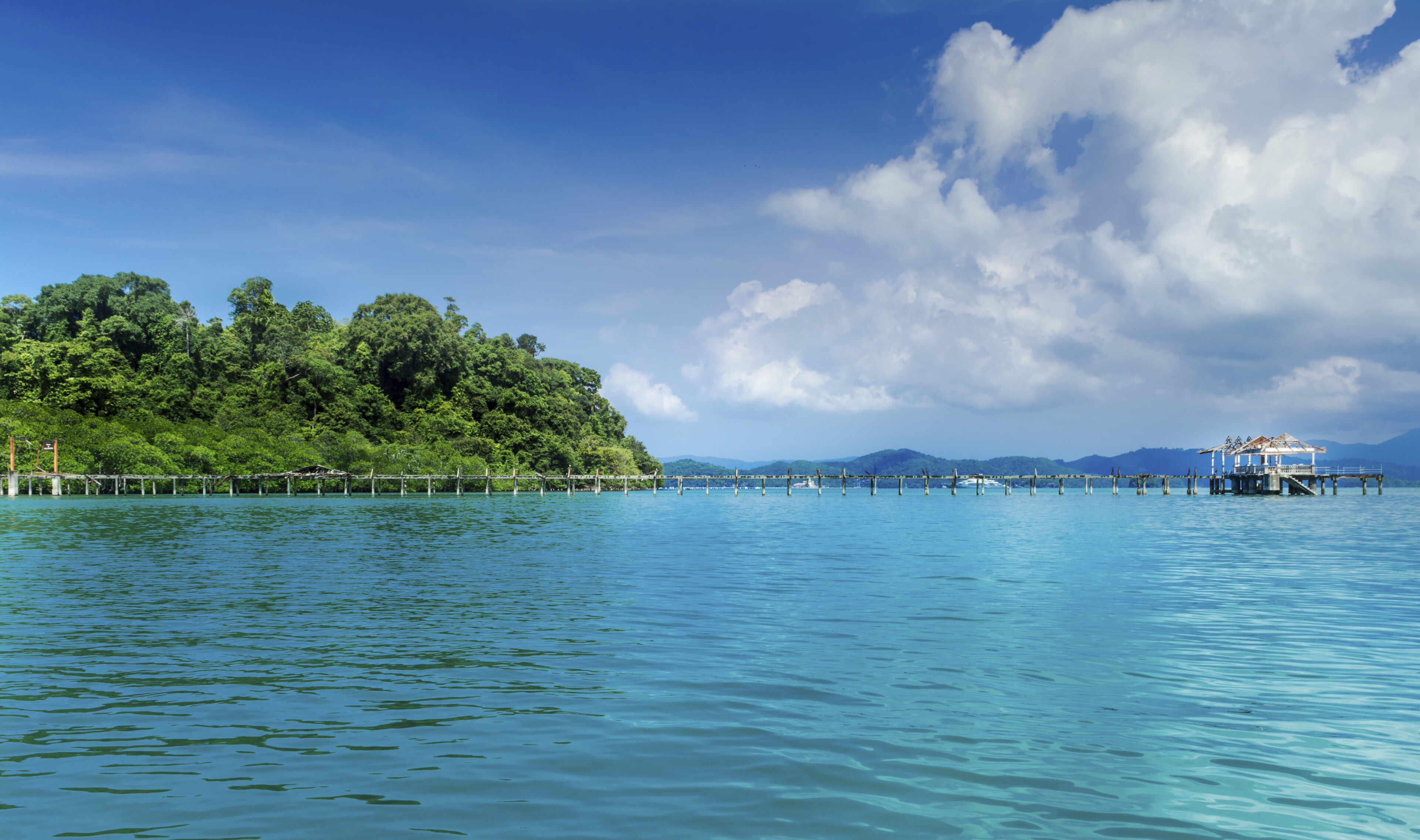 Insel Wet Rice, Langkawi, Malaysia