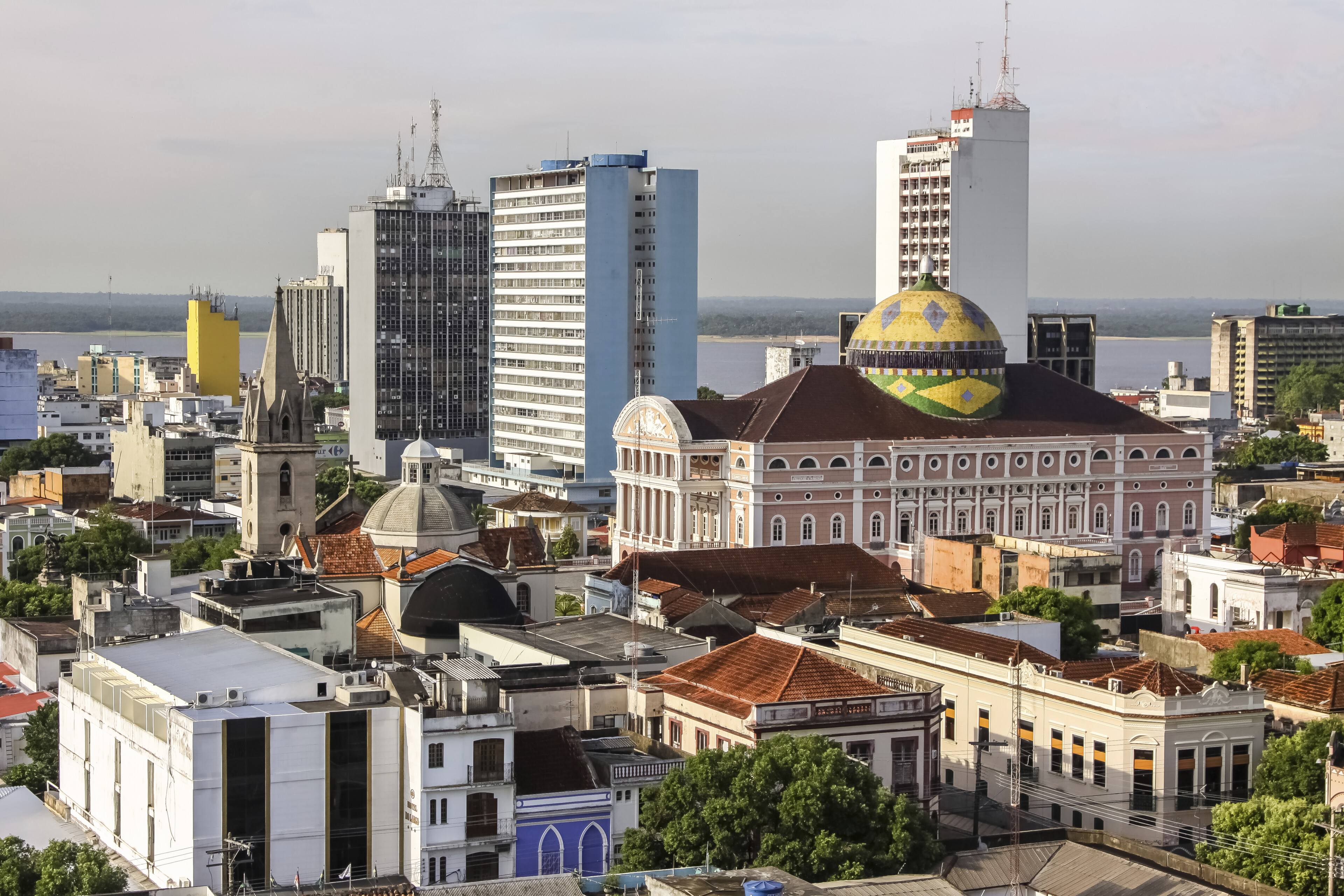 Luftaufnahme von Manaus, Brasilien