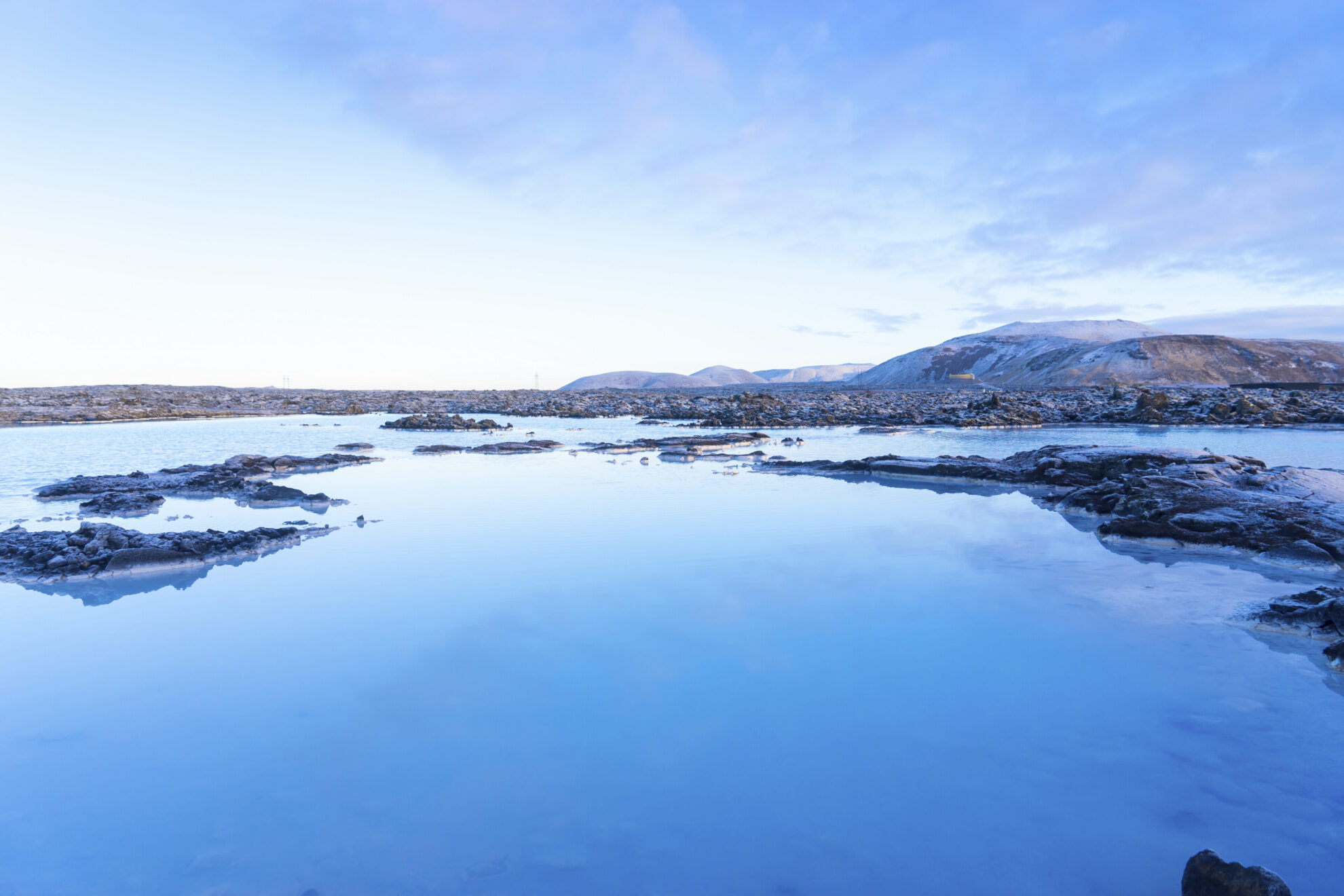 Blaue Lagune in Reykjavik, Island