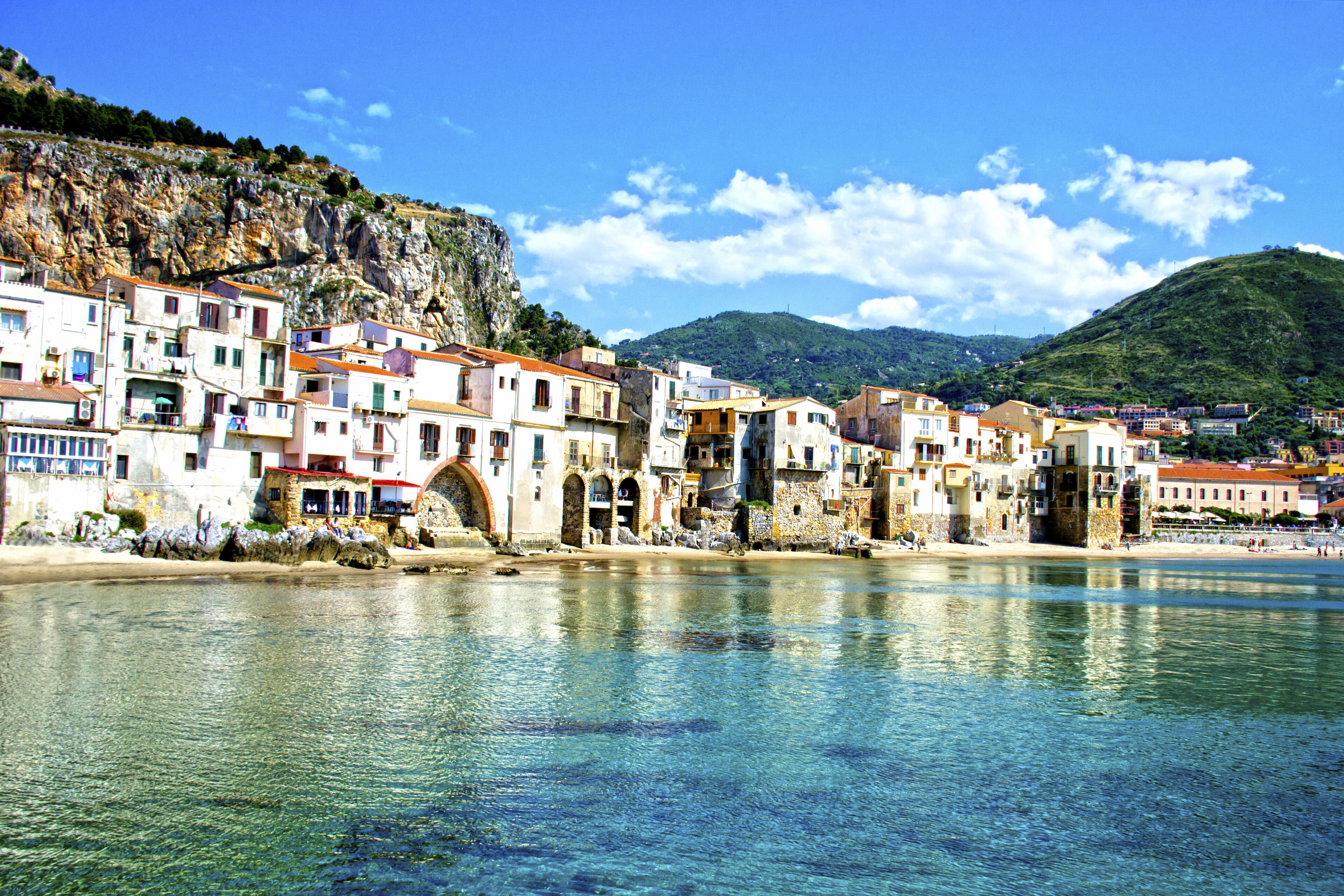 Ufer von Palermo, Italien