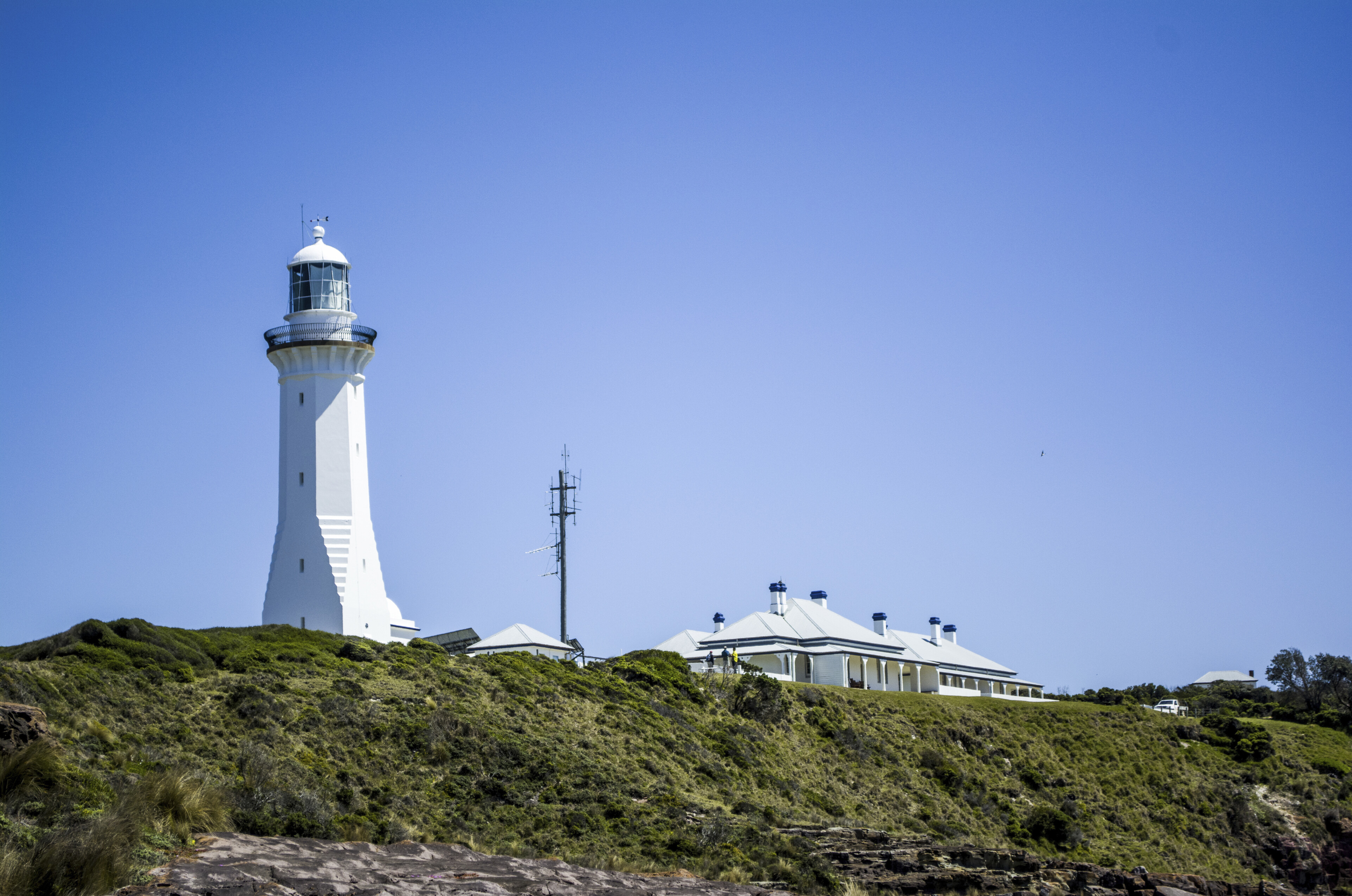 Leuchtturm im Ben Boyd Nationalpark in Eden, Australien