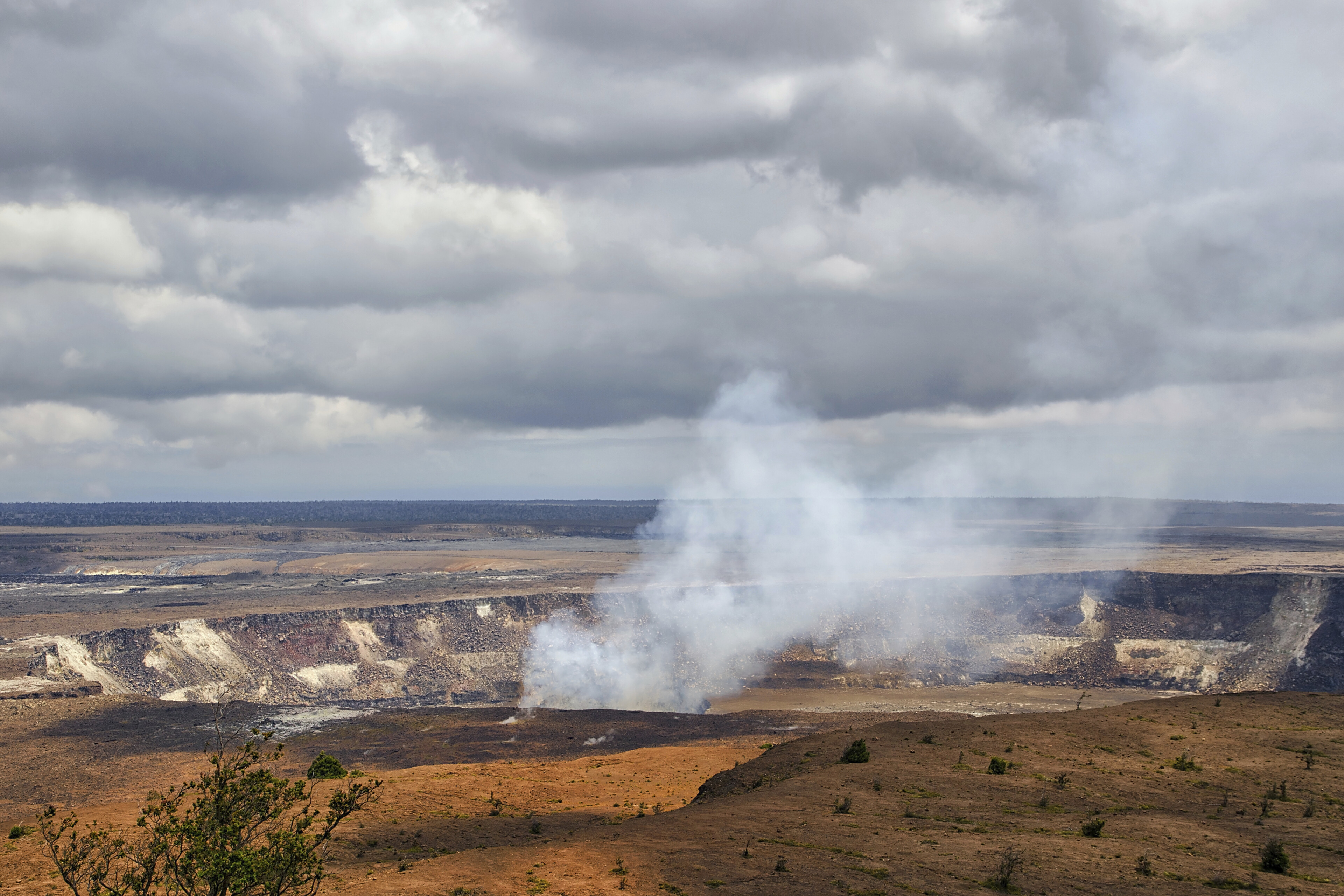 Kilauea Vulkan im Hawai?i-Volcanoes-Nationalpark in Hilo, Hawaii