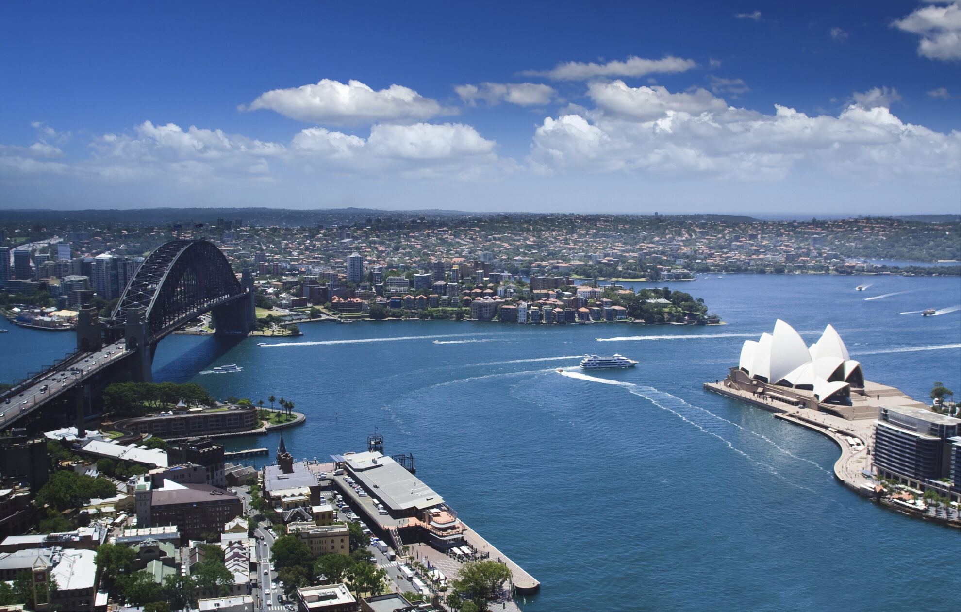 Blick auf Sydney, Australien