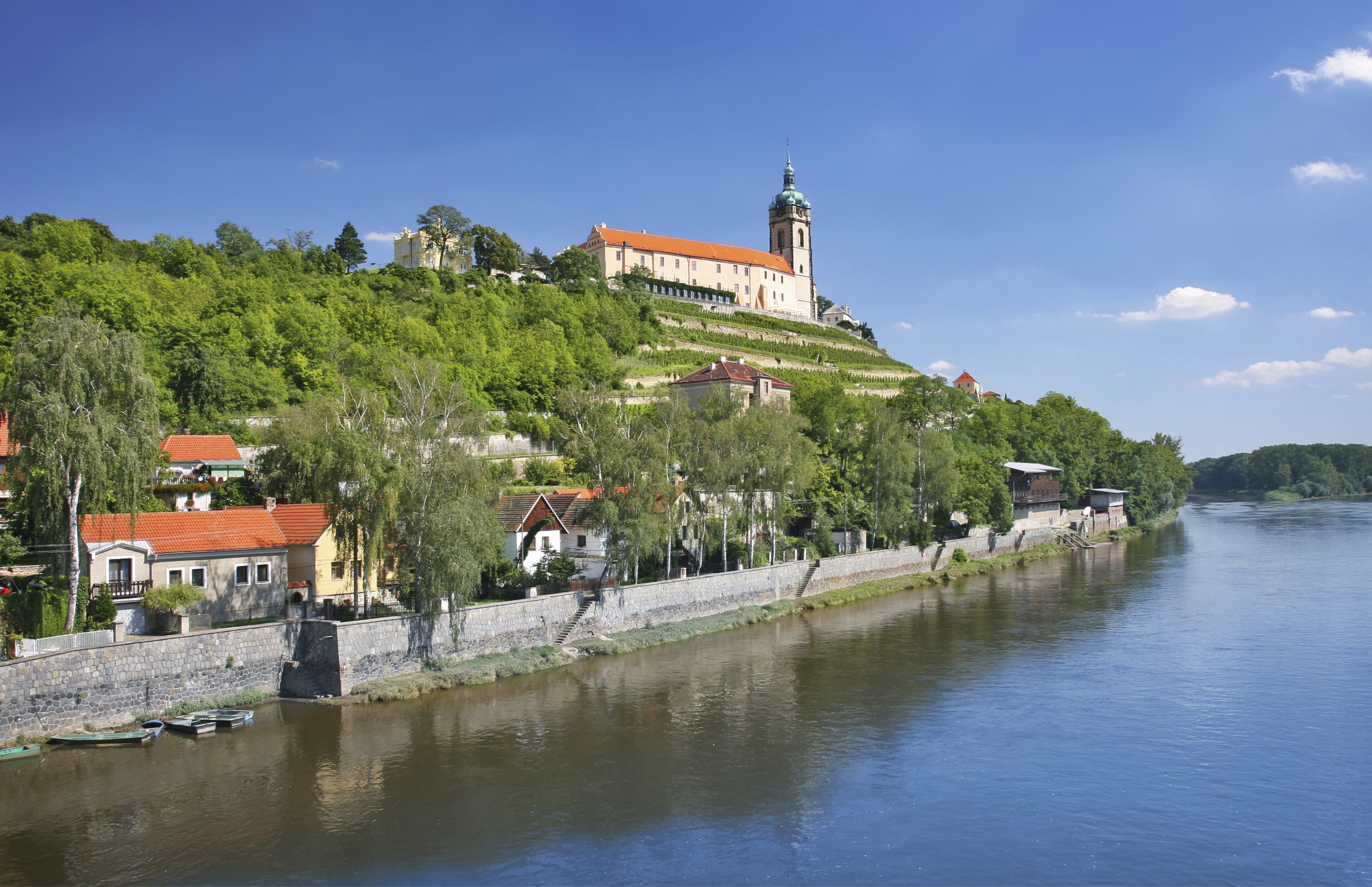 Kirche in Melnik an der Elbe, Tschechien