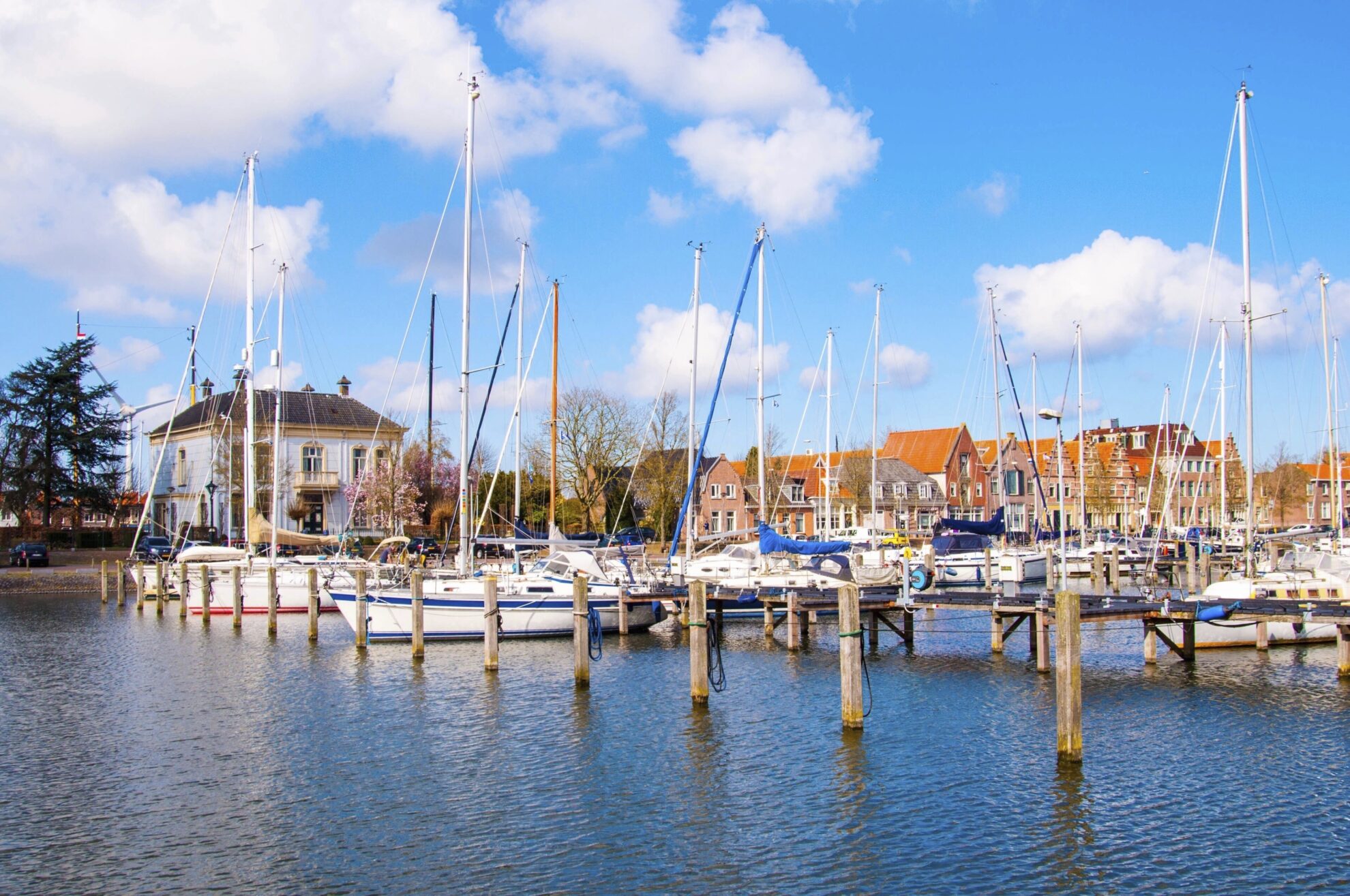 Hafen von Medemblik, Niederlande