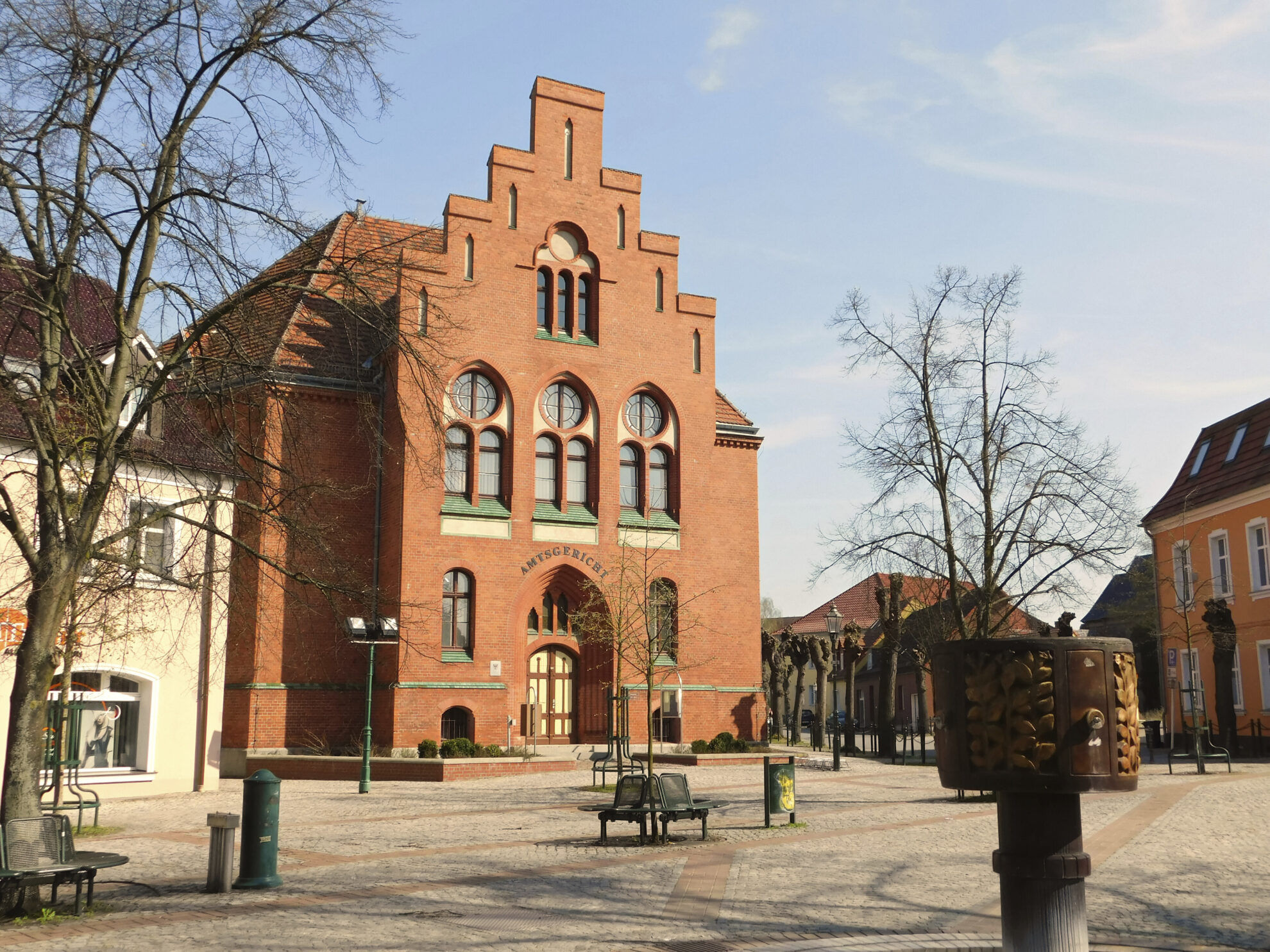 Amtsgericht in Schwedt, Deutschland