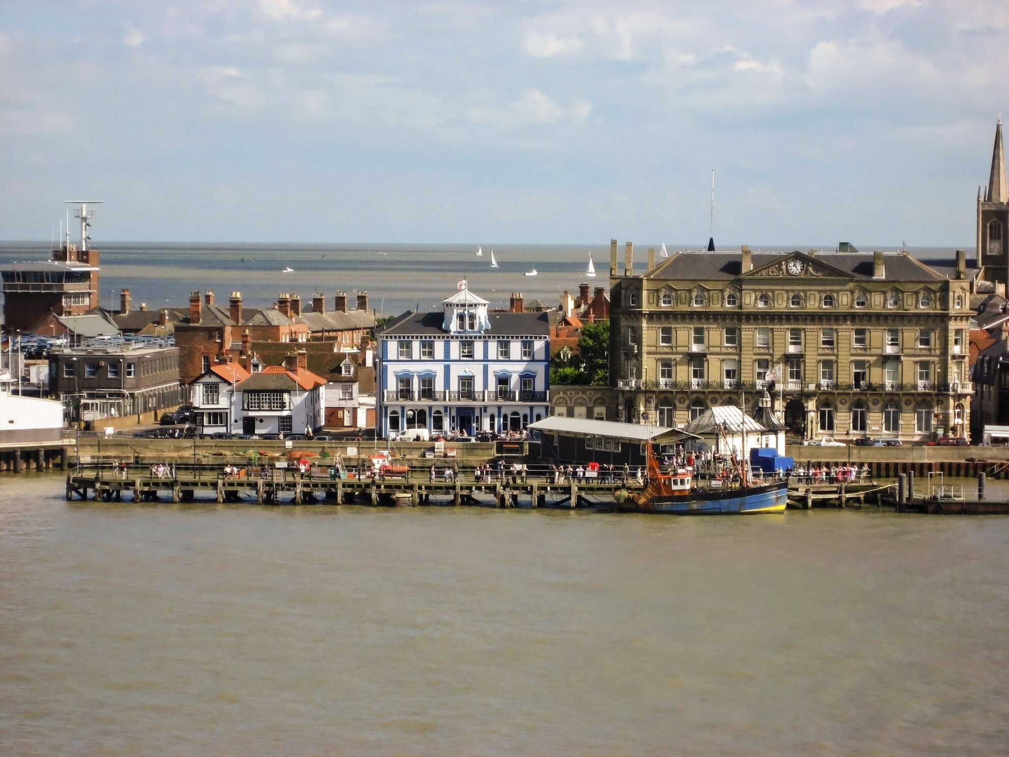 Harwich Hafen, England