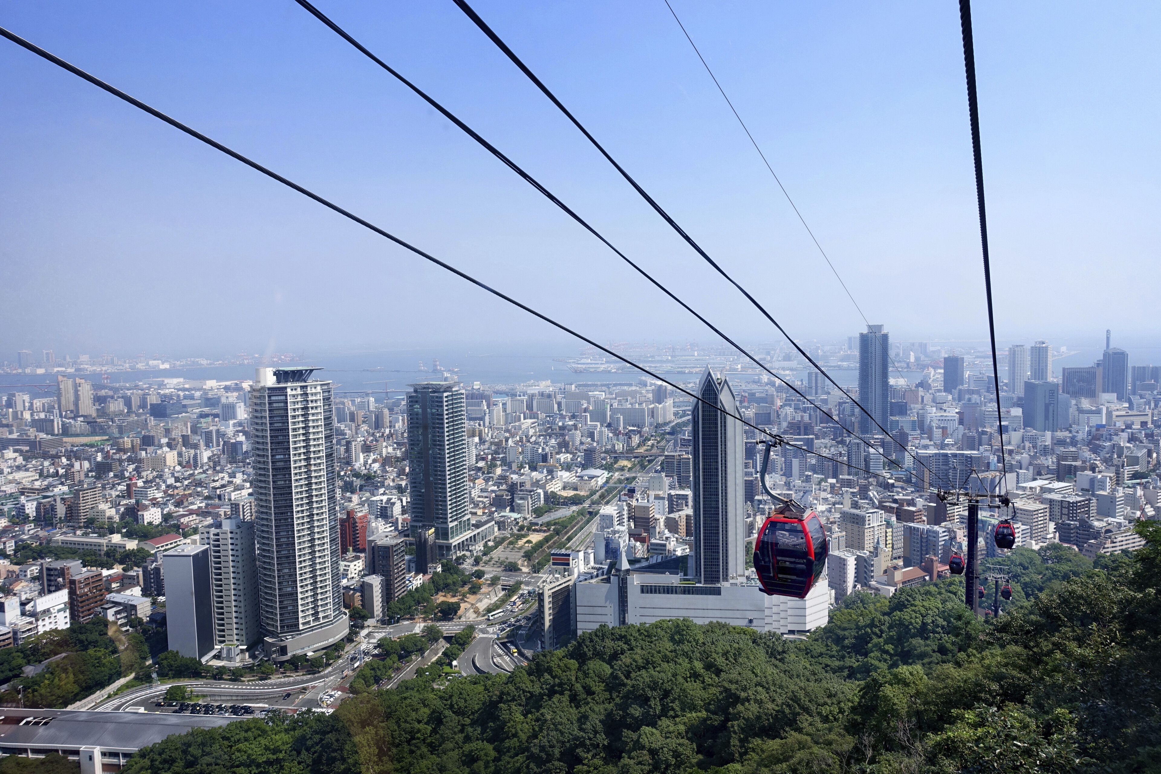 Seilbahn zum Berg Rokko, Japan
