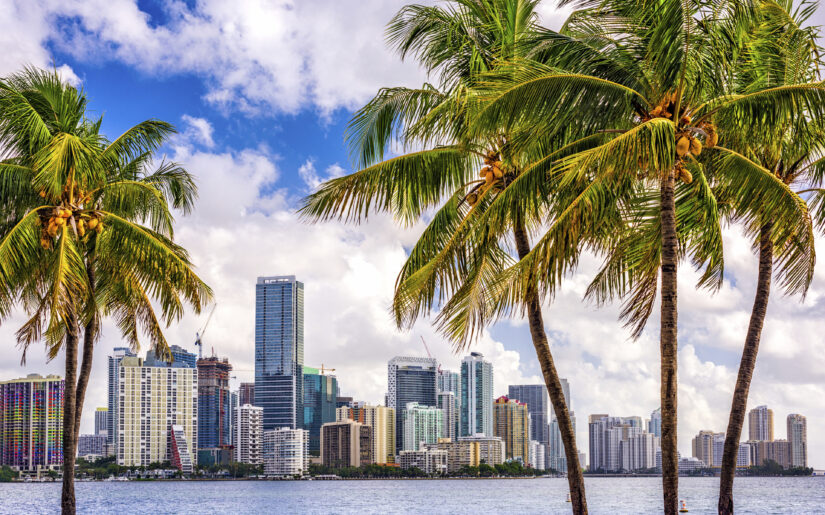 Miami in den USA auf einer Kreuzfahrt entdecken