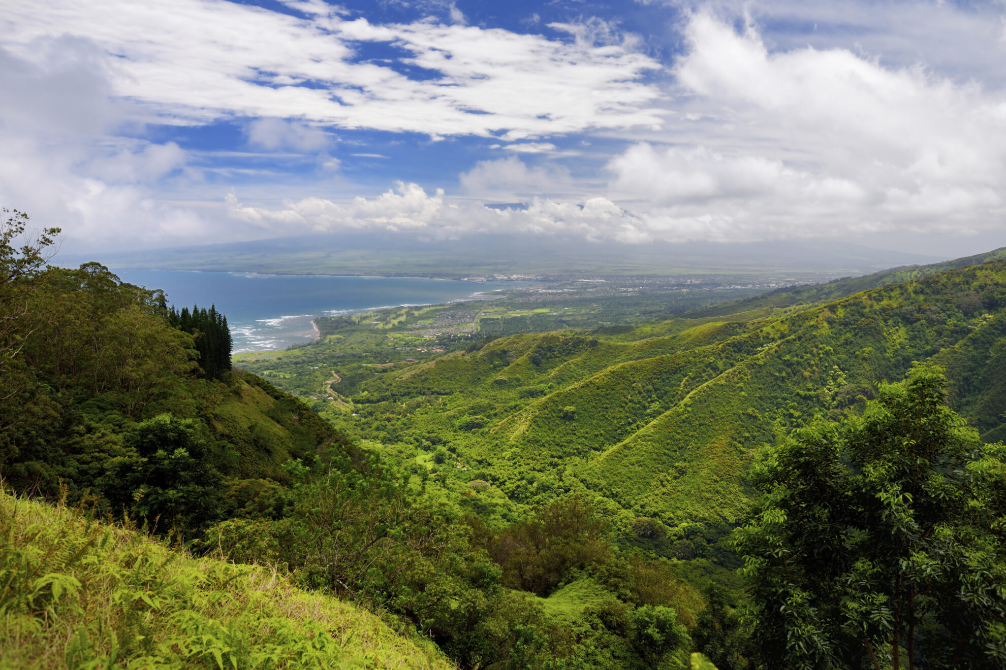 Berge Kahutui Hawaii, USA