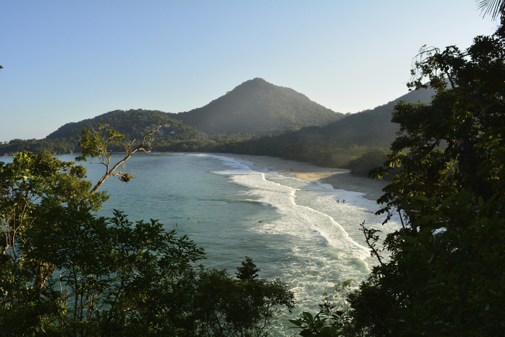 Sao Francisco Do Sul Ubatuba Strand, Brasilien