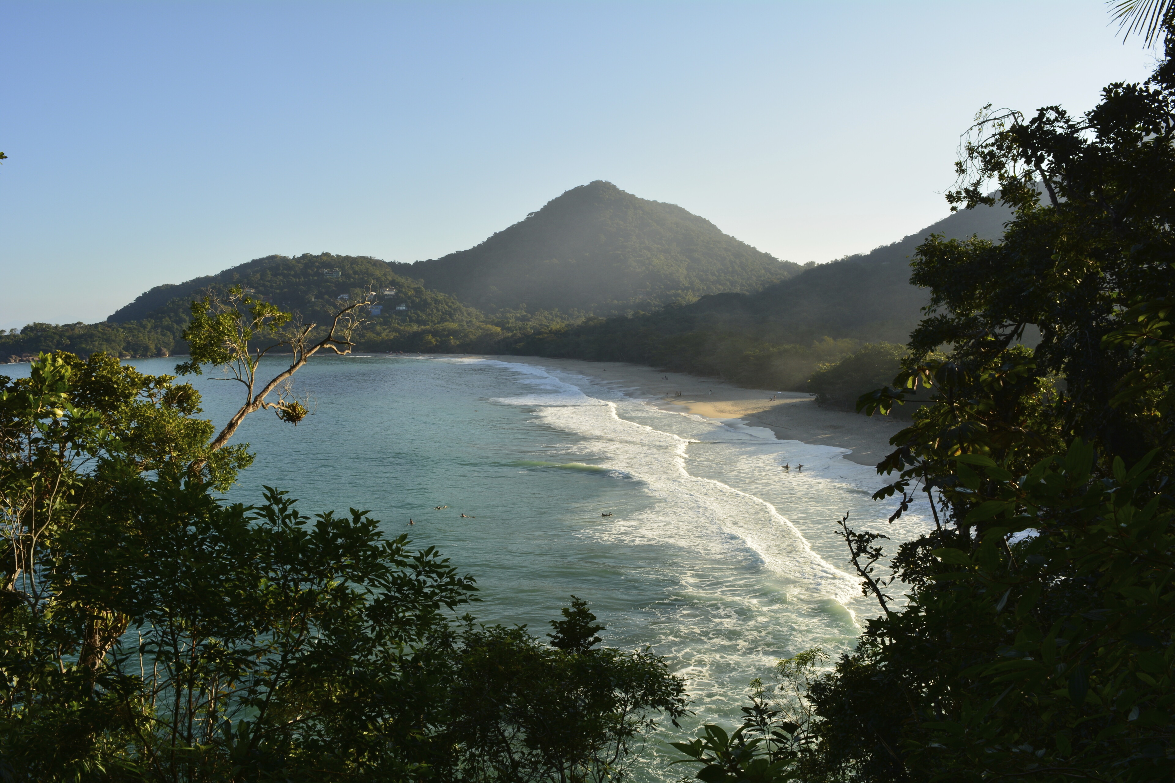 Sao Francisco Do Sul Ubatuba Strand, Brasilien