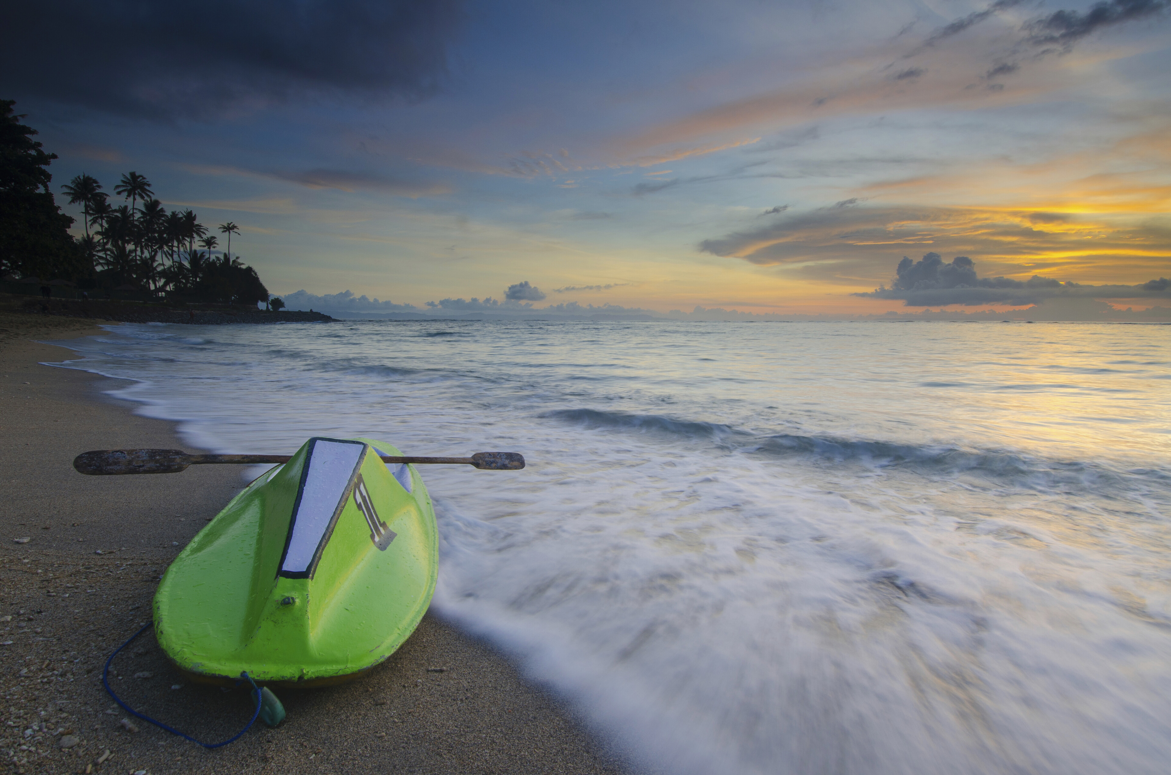 Senggigi Strand, Indonesien