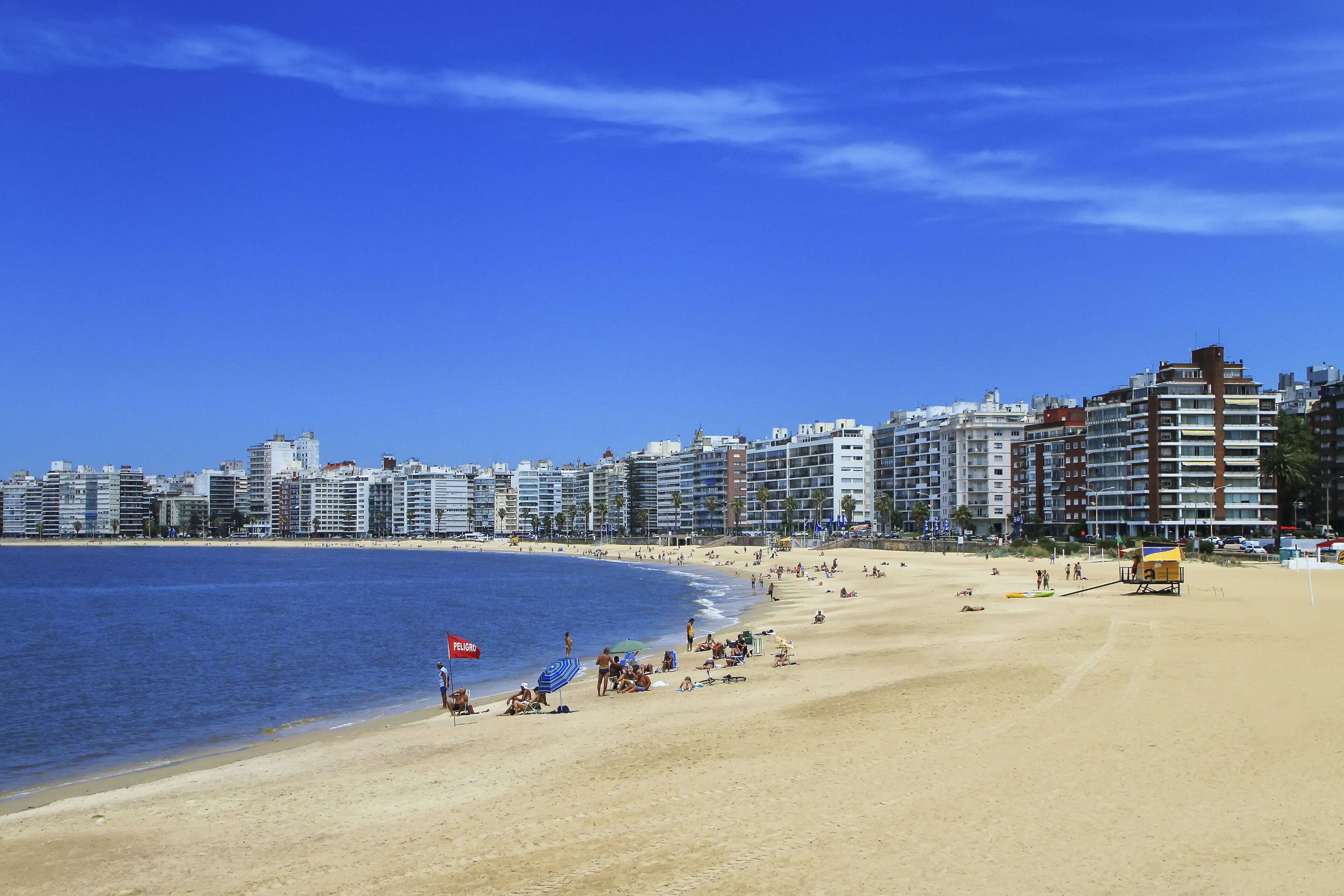 Küste von Montevideo, Uruguay