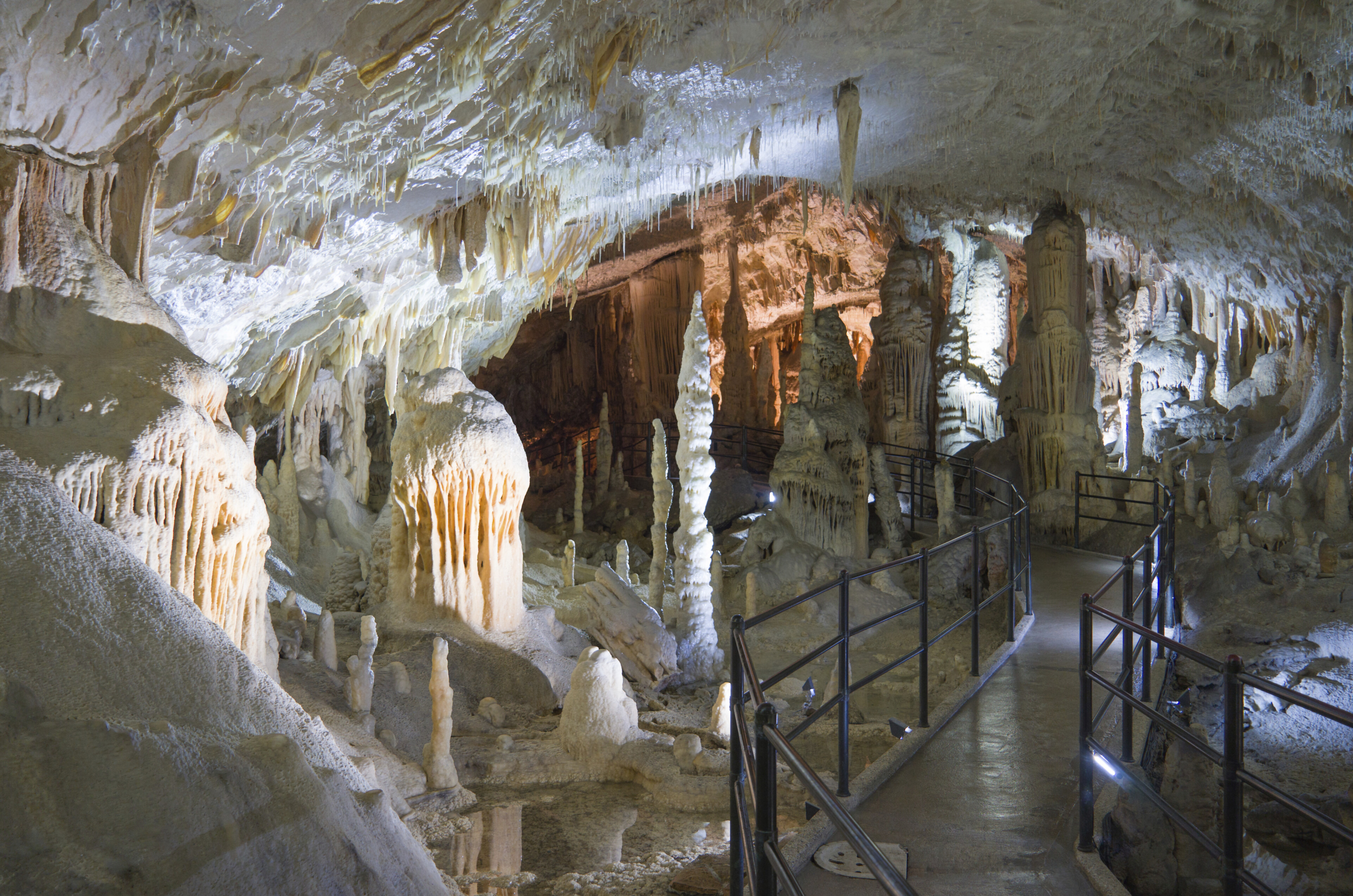 Die Grotte von Postojna, Slowenien