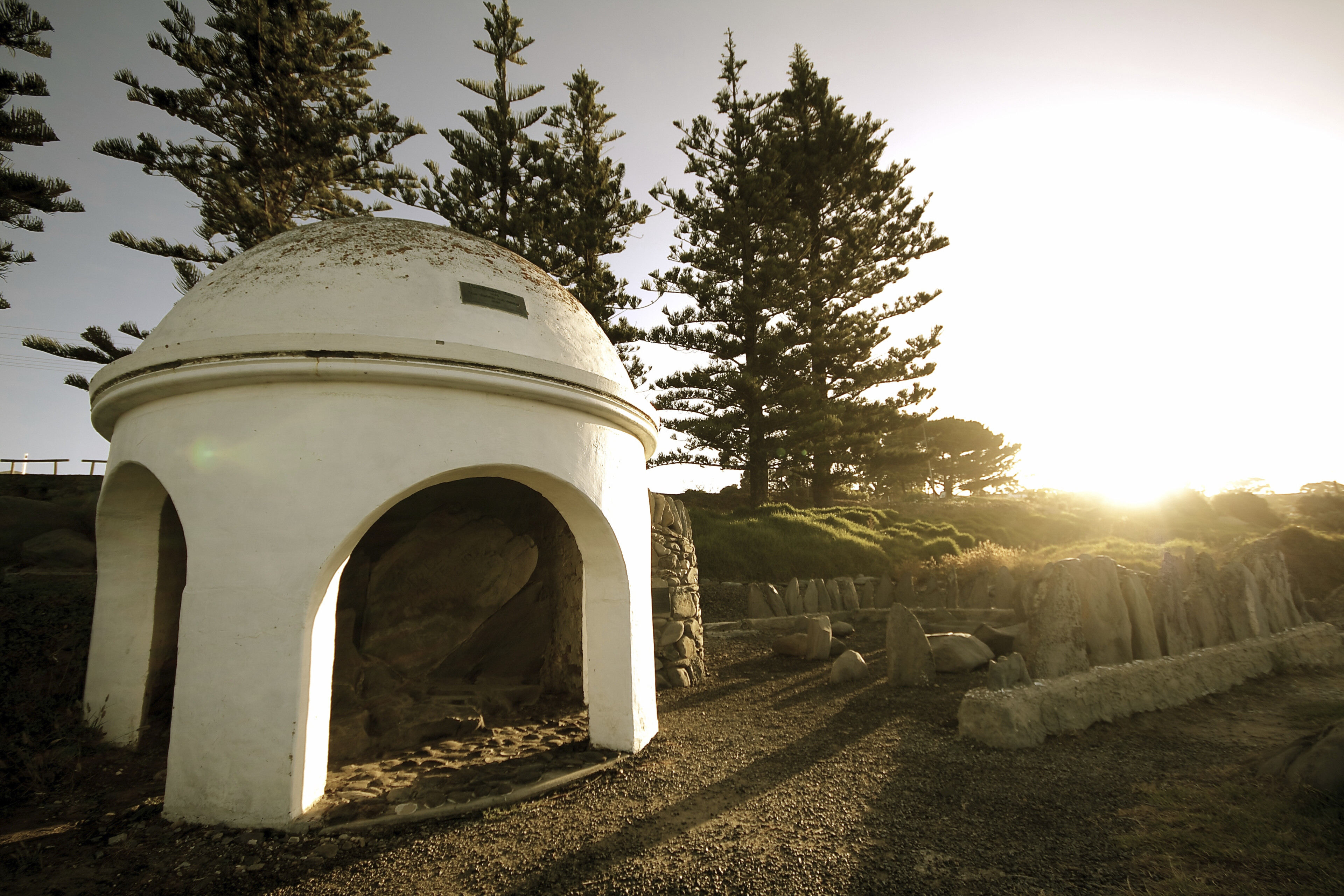 Frenchmans Rock in Penneshaw, Australien
