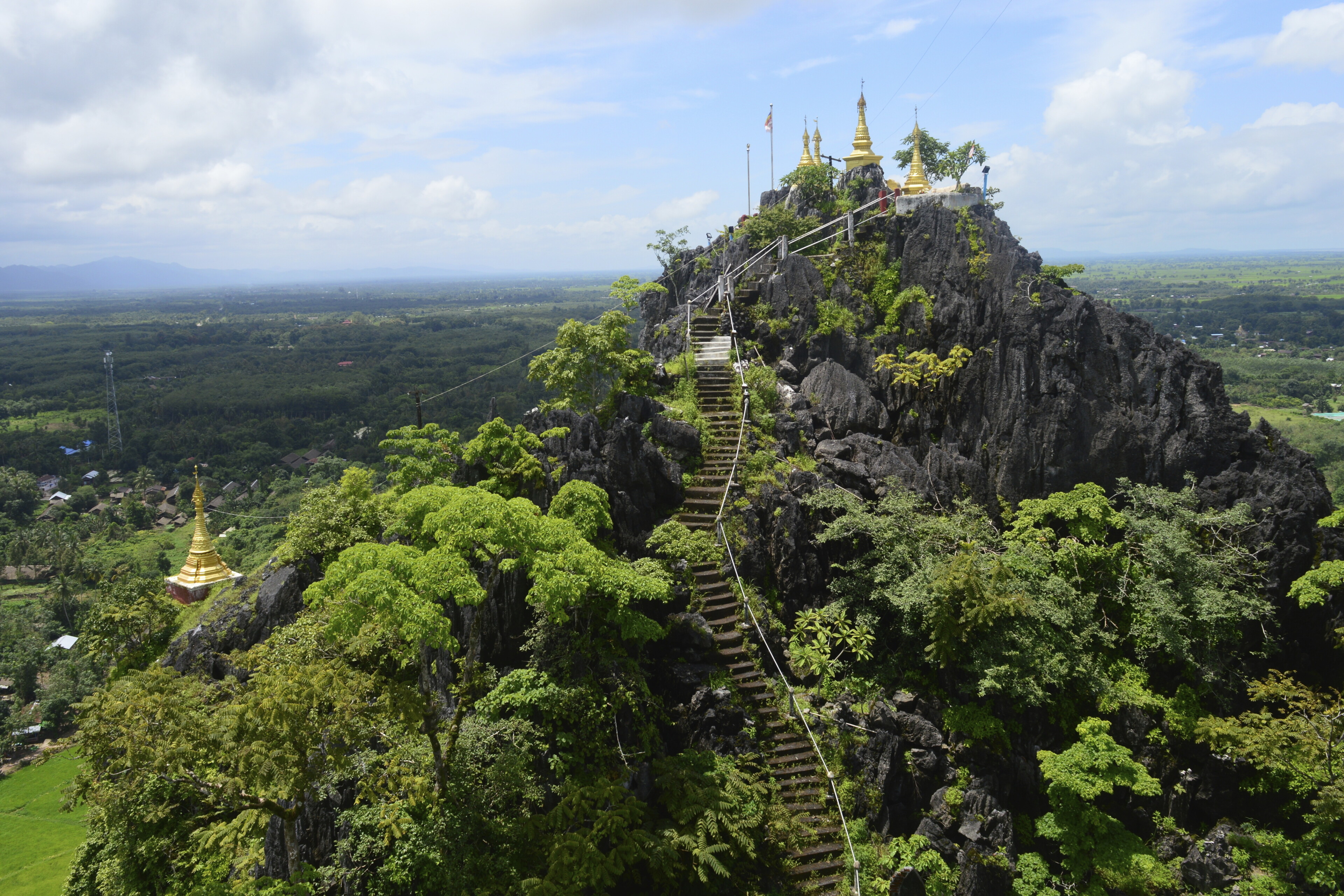 Kyauktalon Taung Berg, Myanmar