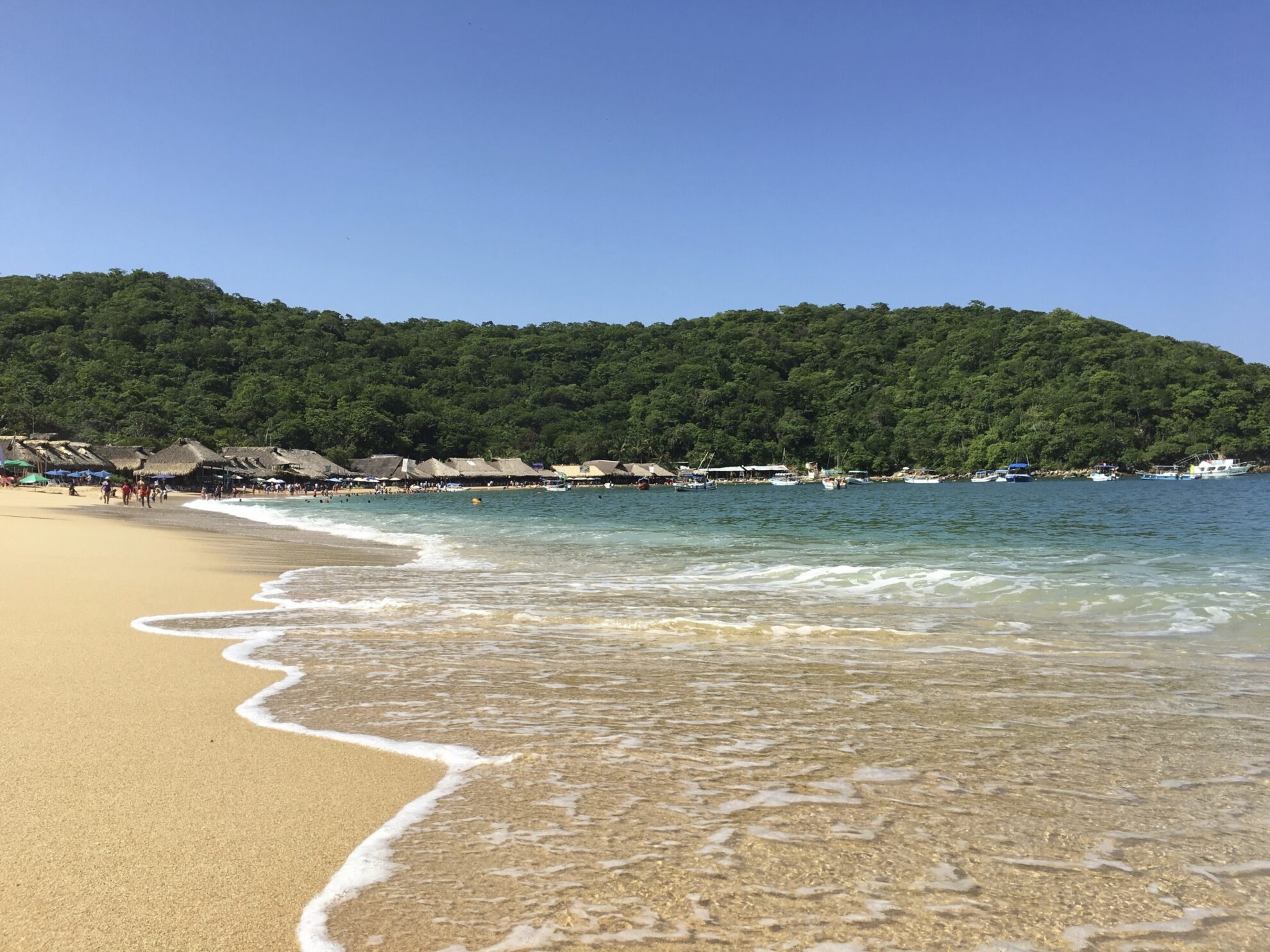 Strand von Huatulco, Mexiko