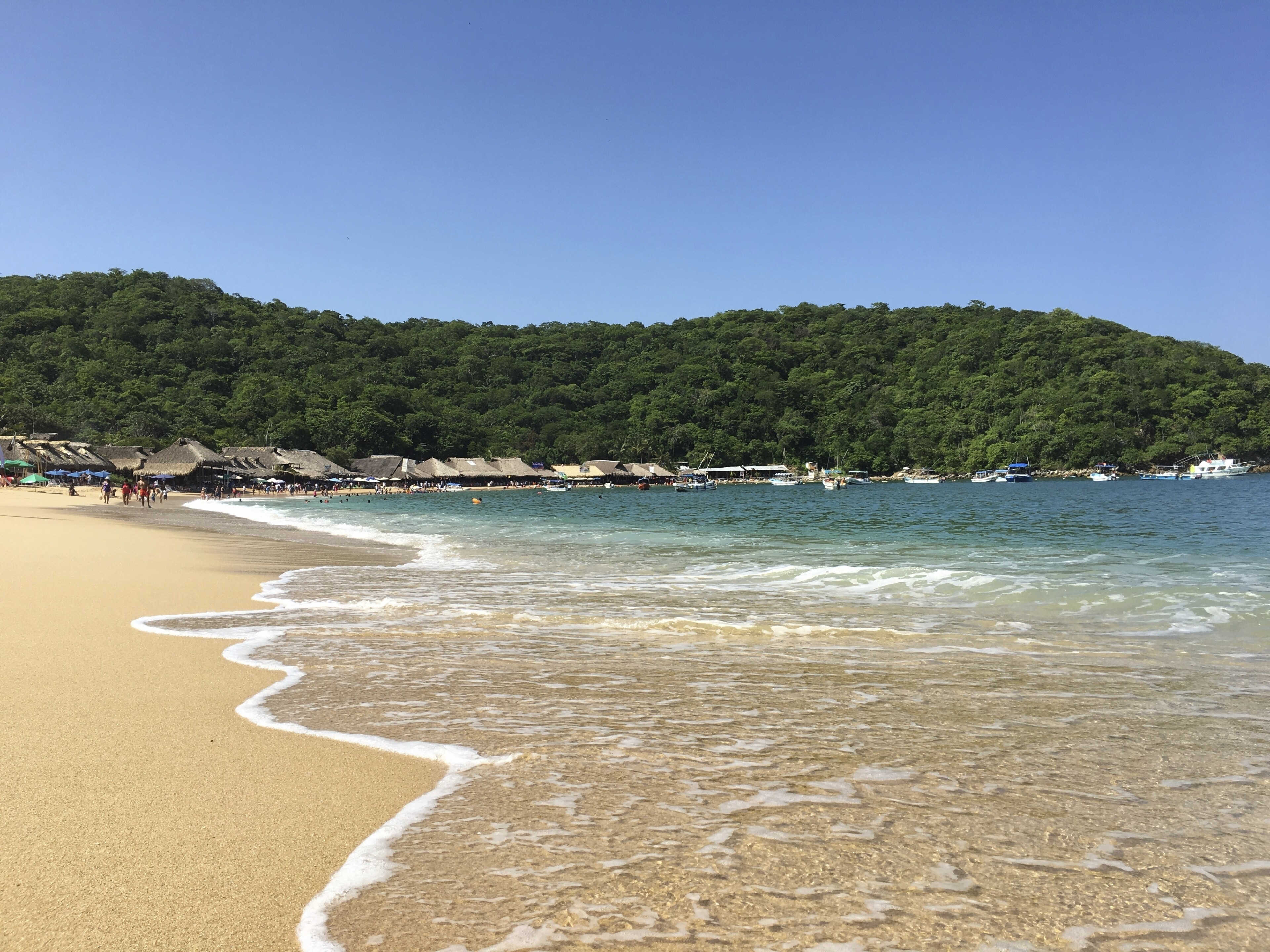 Strand von Huatulco, Mexiko