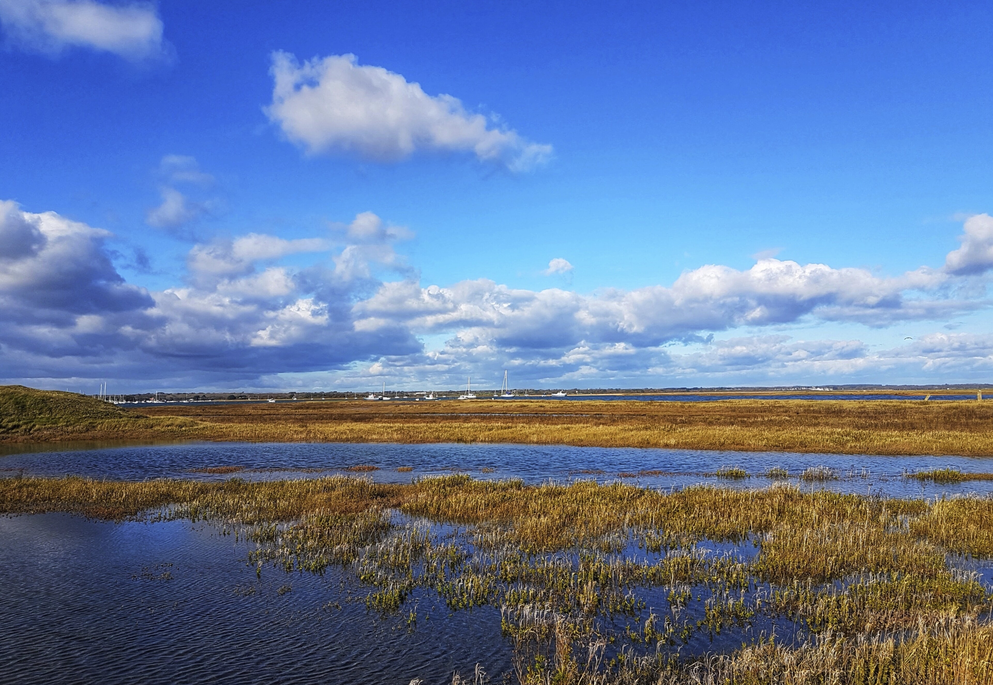 Landschaft von Milford Haven, Wales